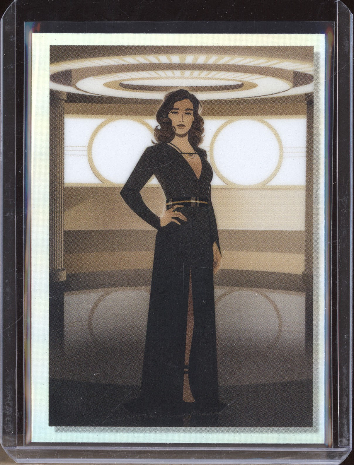 Qi-Ra 2023 Topps Chrome Star Wars Galaxy WSW-10 Poster Art Card