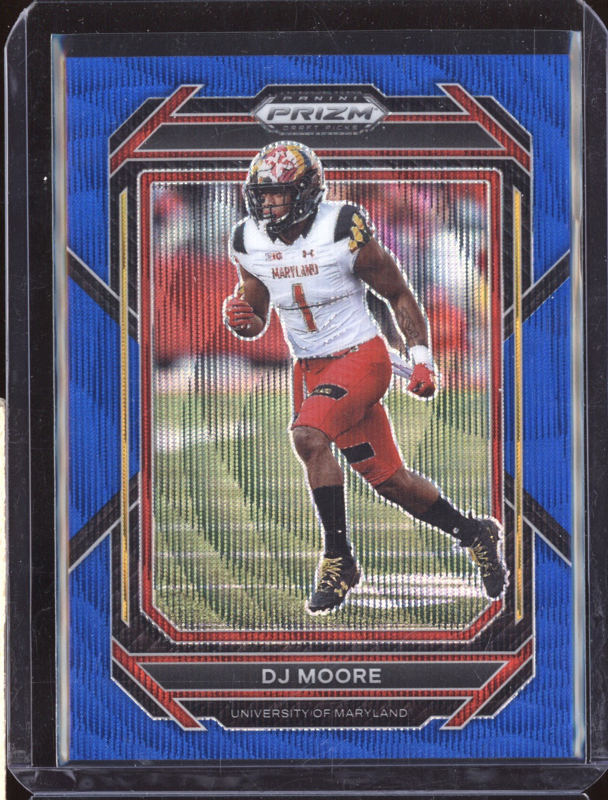 DJ Moore 2023 Panini Prizm Draft Picks 32 Blue Wave 88/249