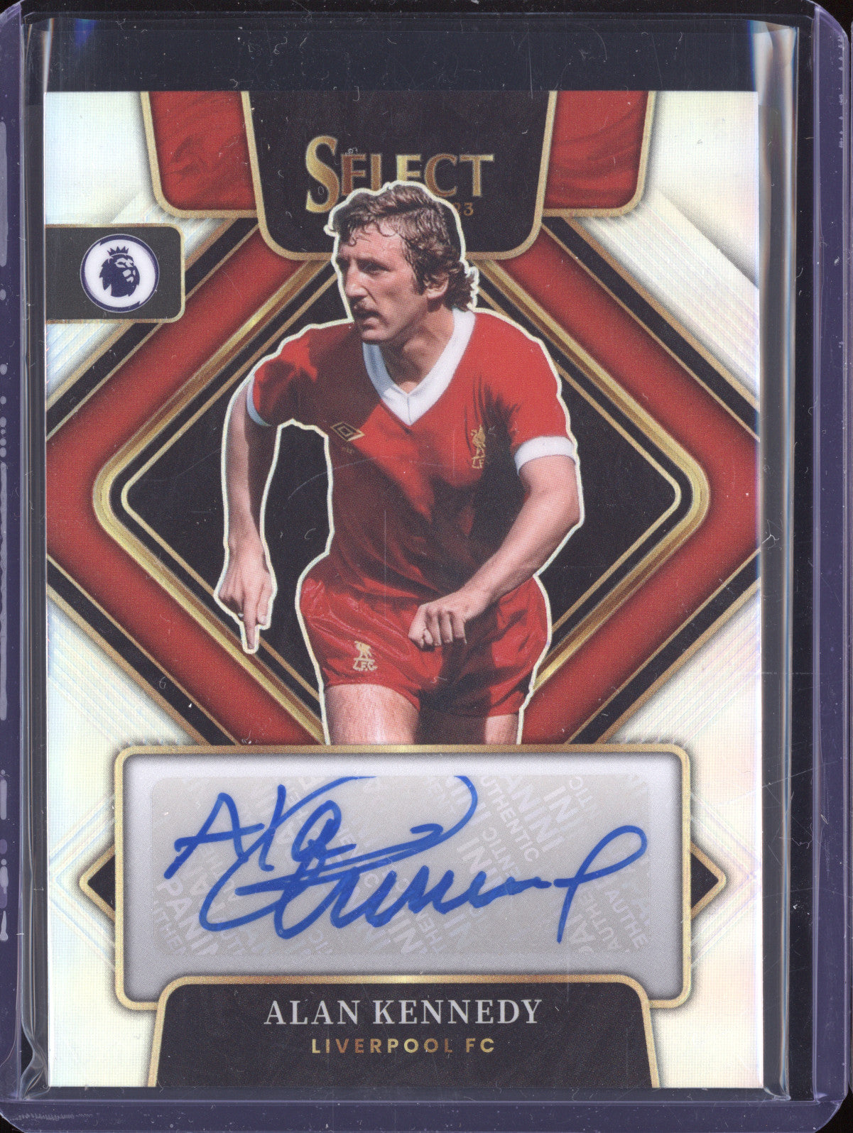 Alan Kennedy 2022-23 Panini Select Premier League S-ALK Signatures