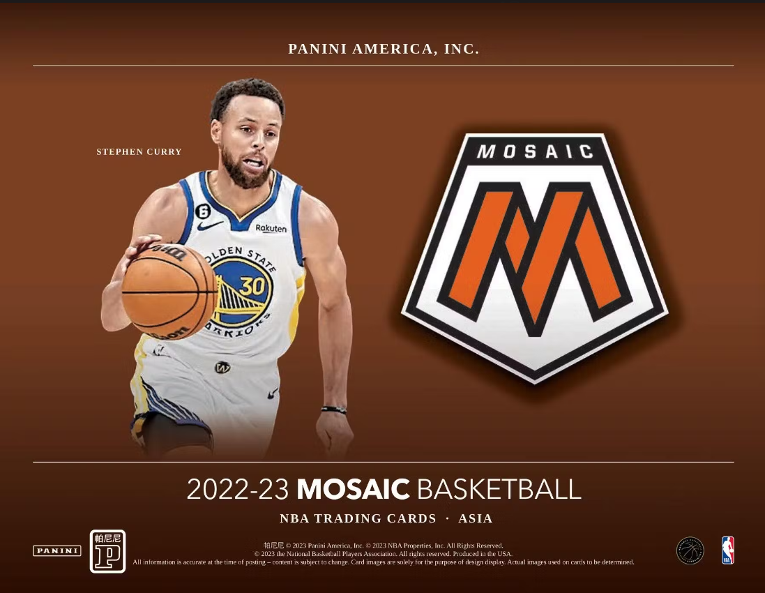 2022-23 Panini Mosaic Basketball Asia Box