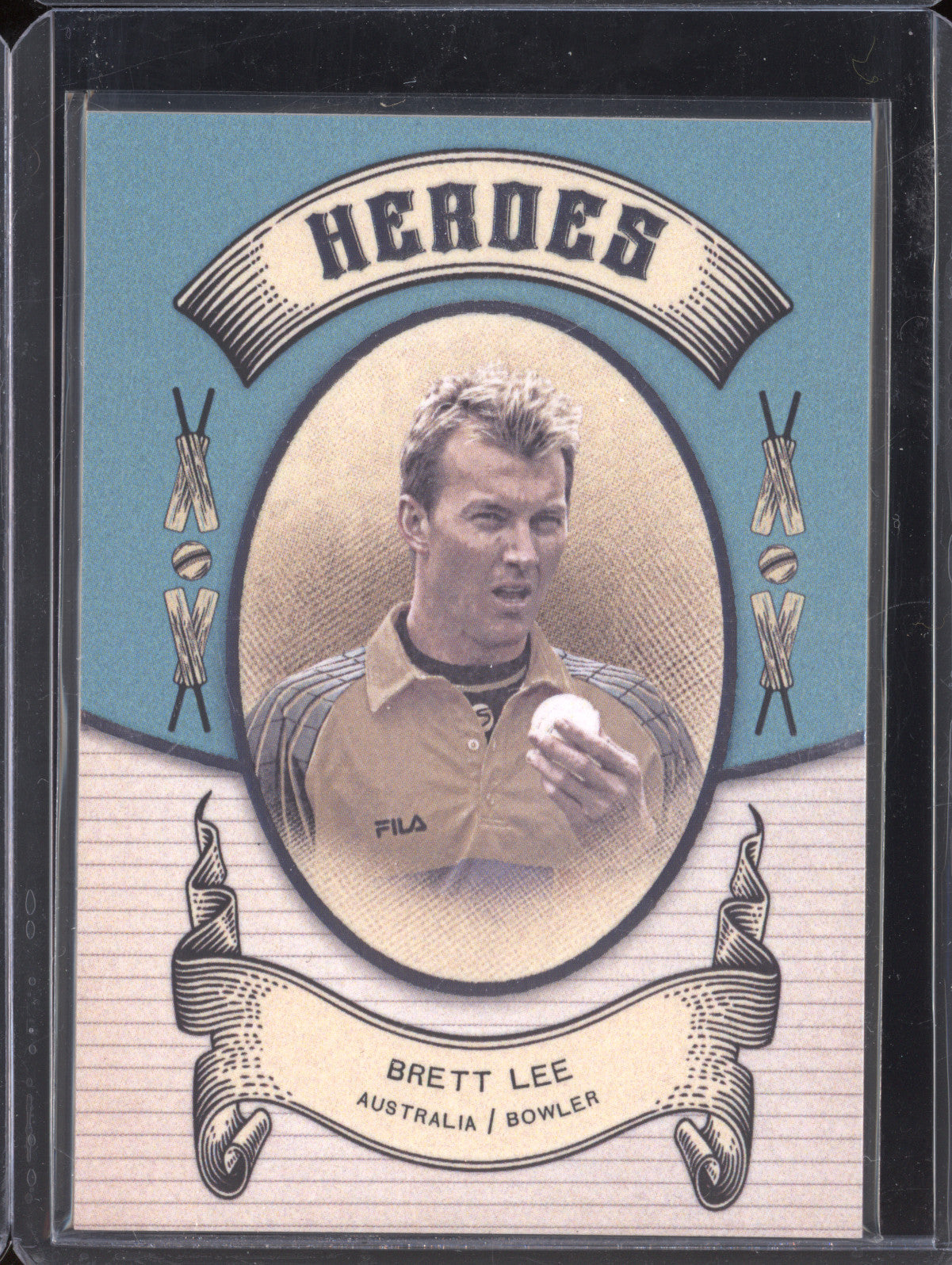 Brett Lee 2024 Futera Vintage Cricket VC03 Heroes 196/250