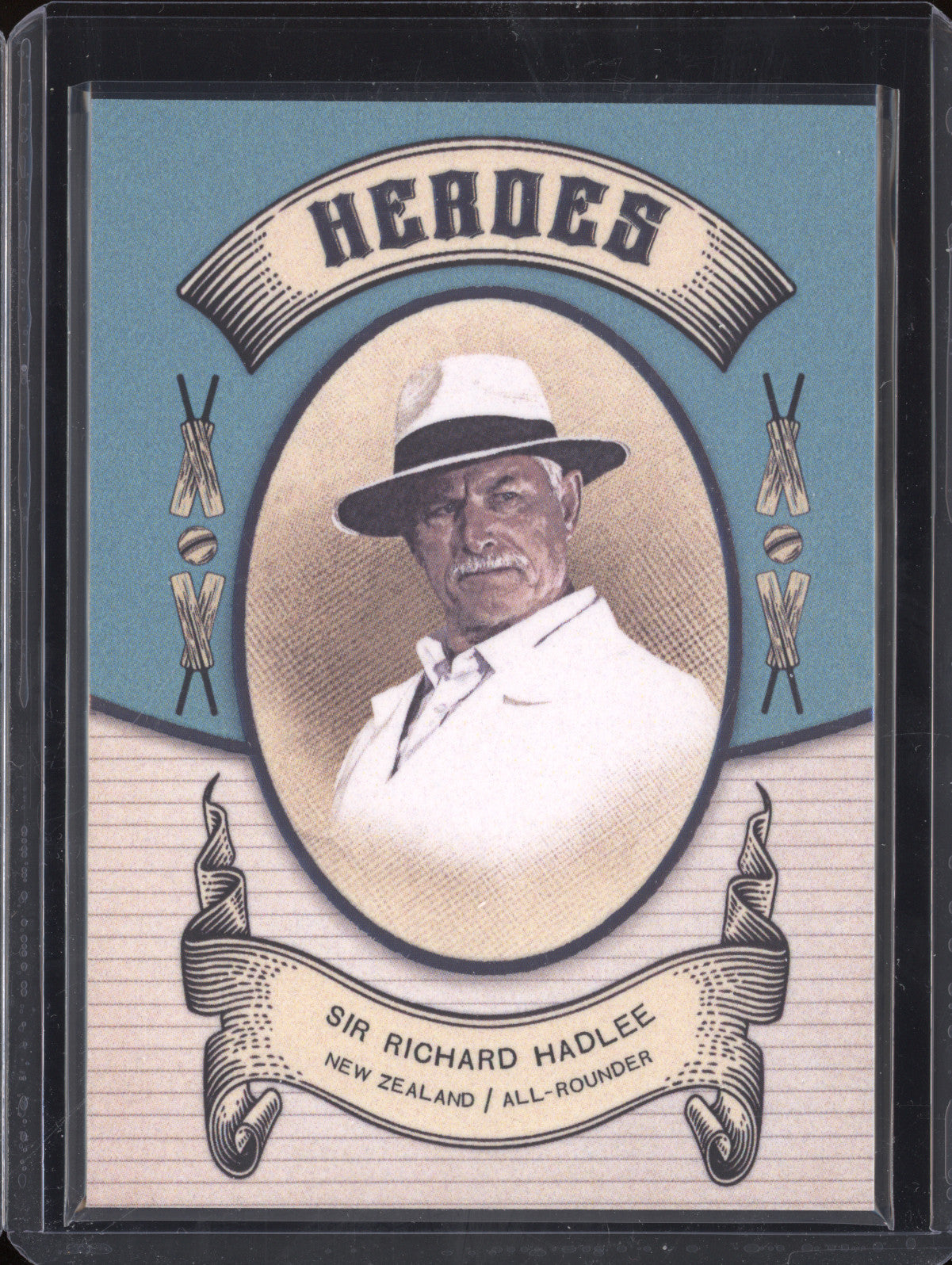 Sir Richard Hadlee 2024 Futera Vintage Cricket VC04 Heroes 169/250