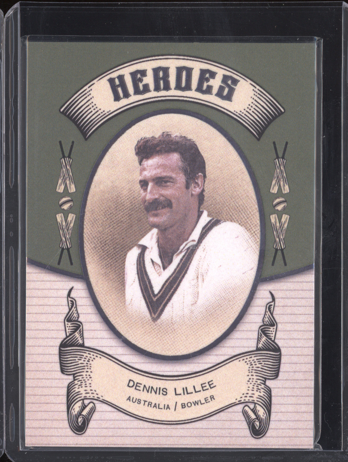 Dennis Lillee 2024 Futera Vintage Cricket VC06 Heroes 17/21
