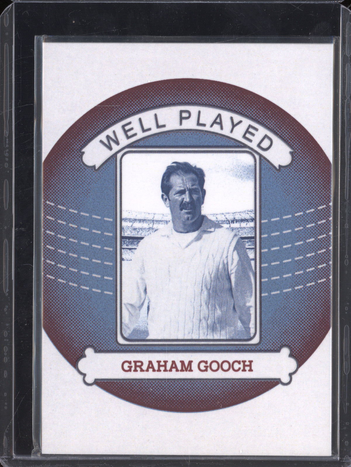 Graham Gooch 2024 Futera Vintage Cricket WP02 Well Played 4/7