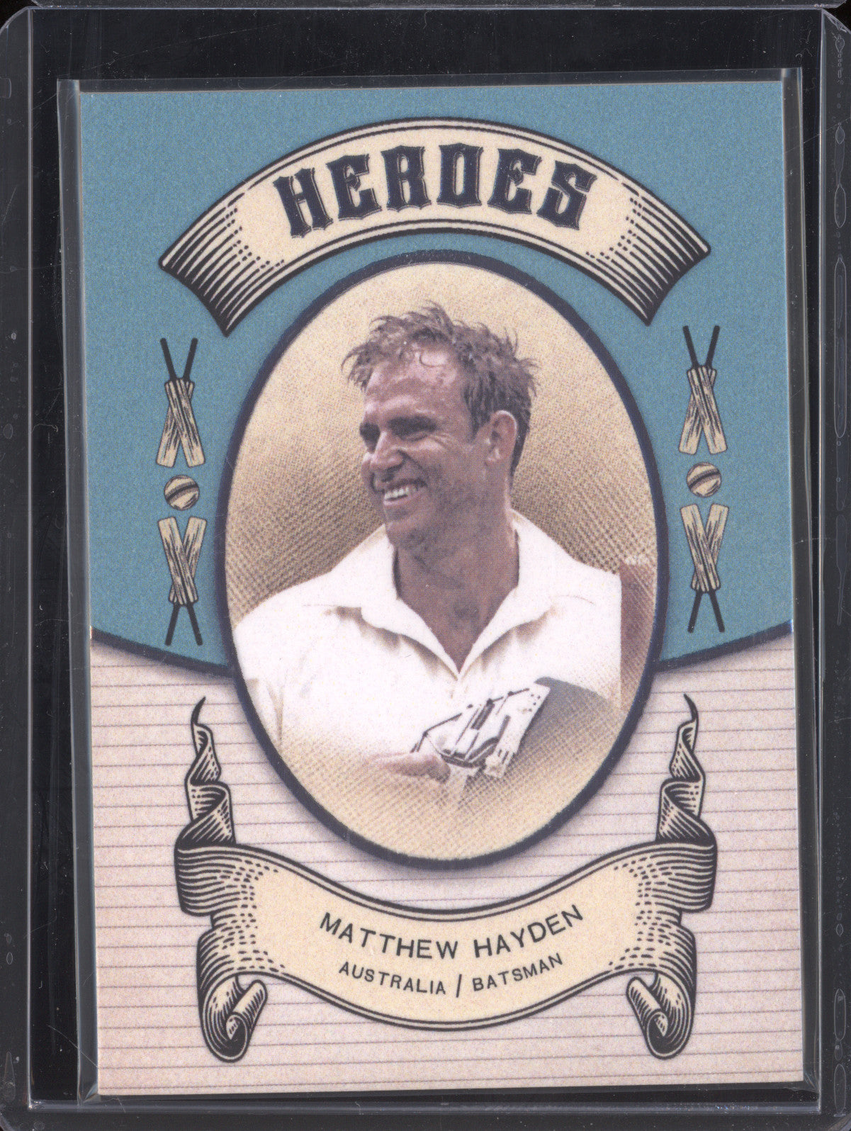 Matthew Hayden 2024 Futera Vintage Cricket VC17 Heroes 229/250