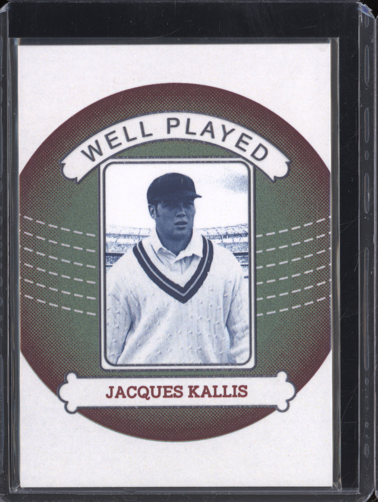 Jacques Kallis 2024 Futera Vintage Cricket WP12 Well Played 6/9