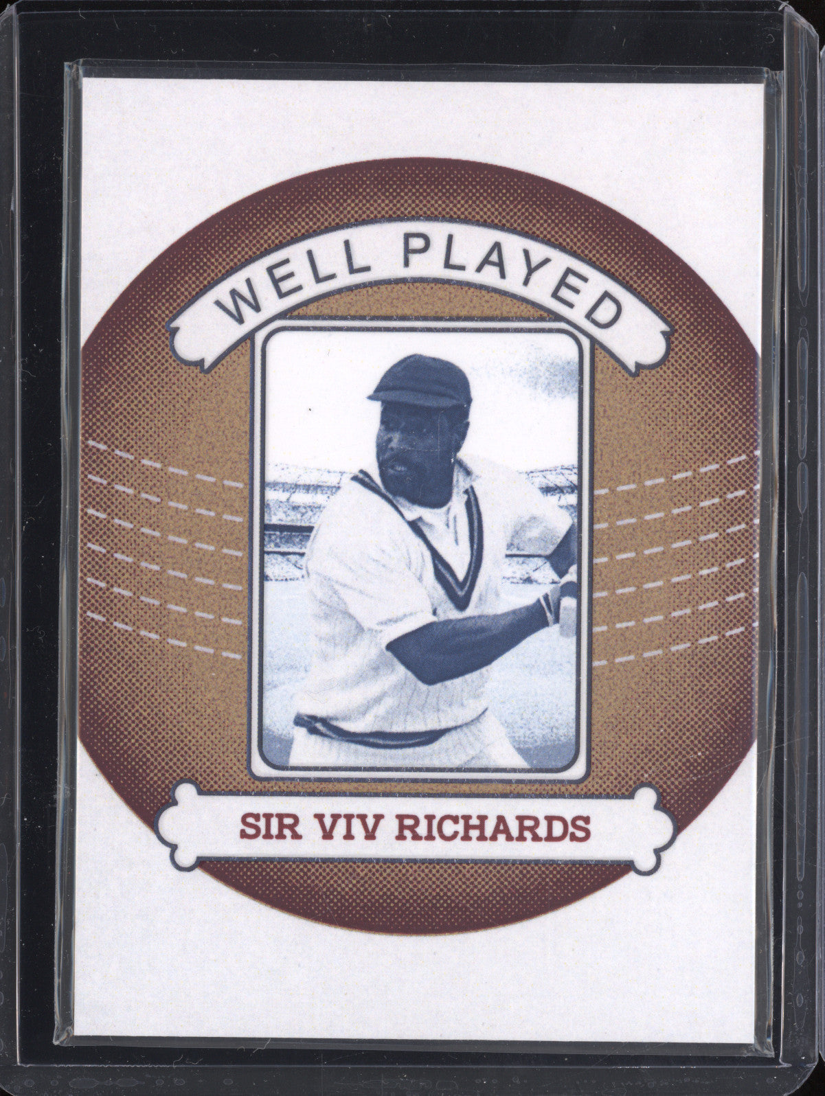 Sir Viv Richards 2024 Futera Vintage Cricket WP32 Well Played 15/18