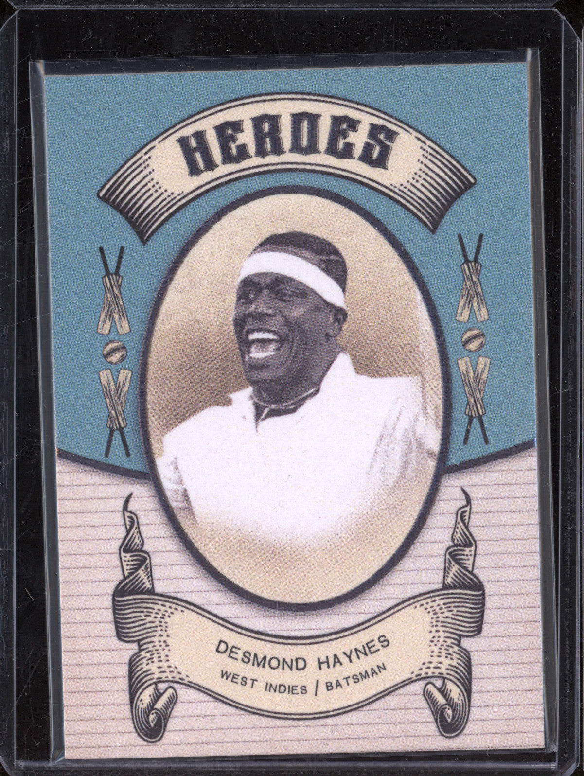 Desmond Haynes 2024 Futera Vintage Cricket VC24 Heroes 166/250