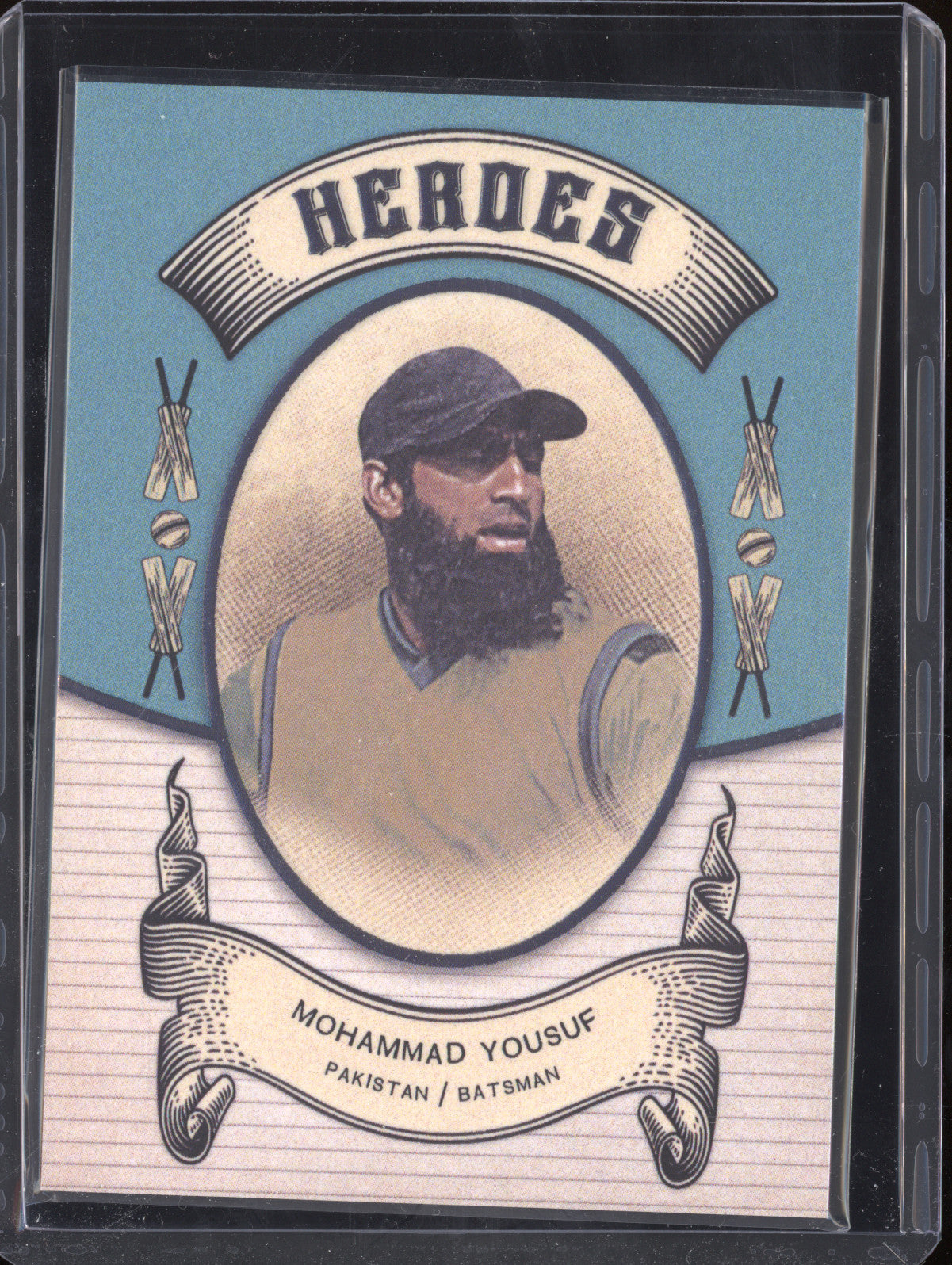 Mohammad Yousuf 2024 Futera Vintage Cricket VC26 Heroes 159/250