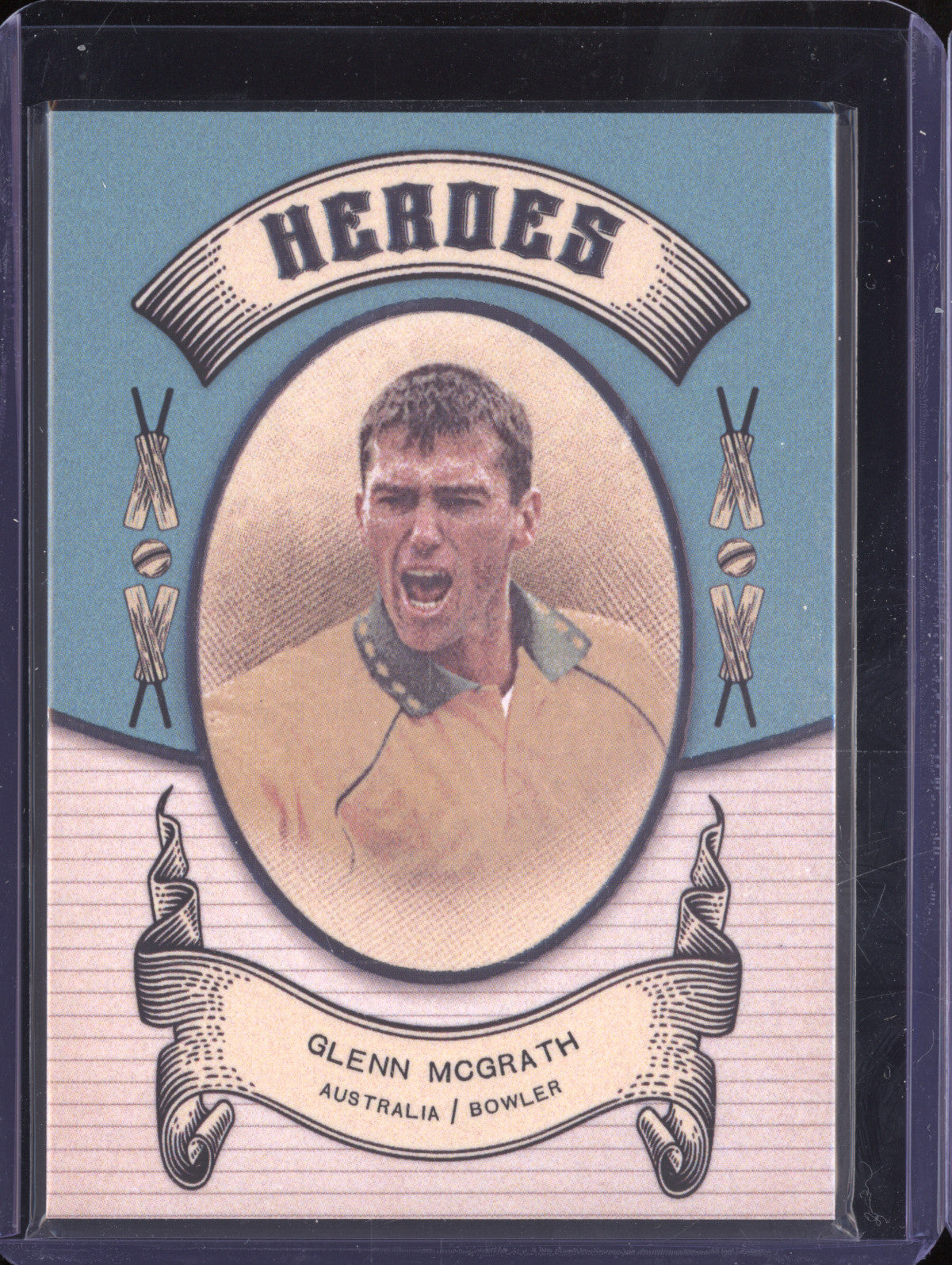 Glenn McGrath 2024 Futera Vintage Cricket VC14 Heroes 36/250