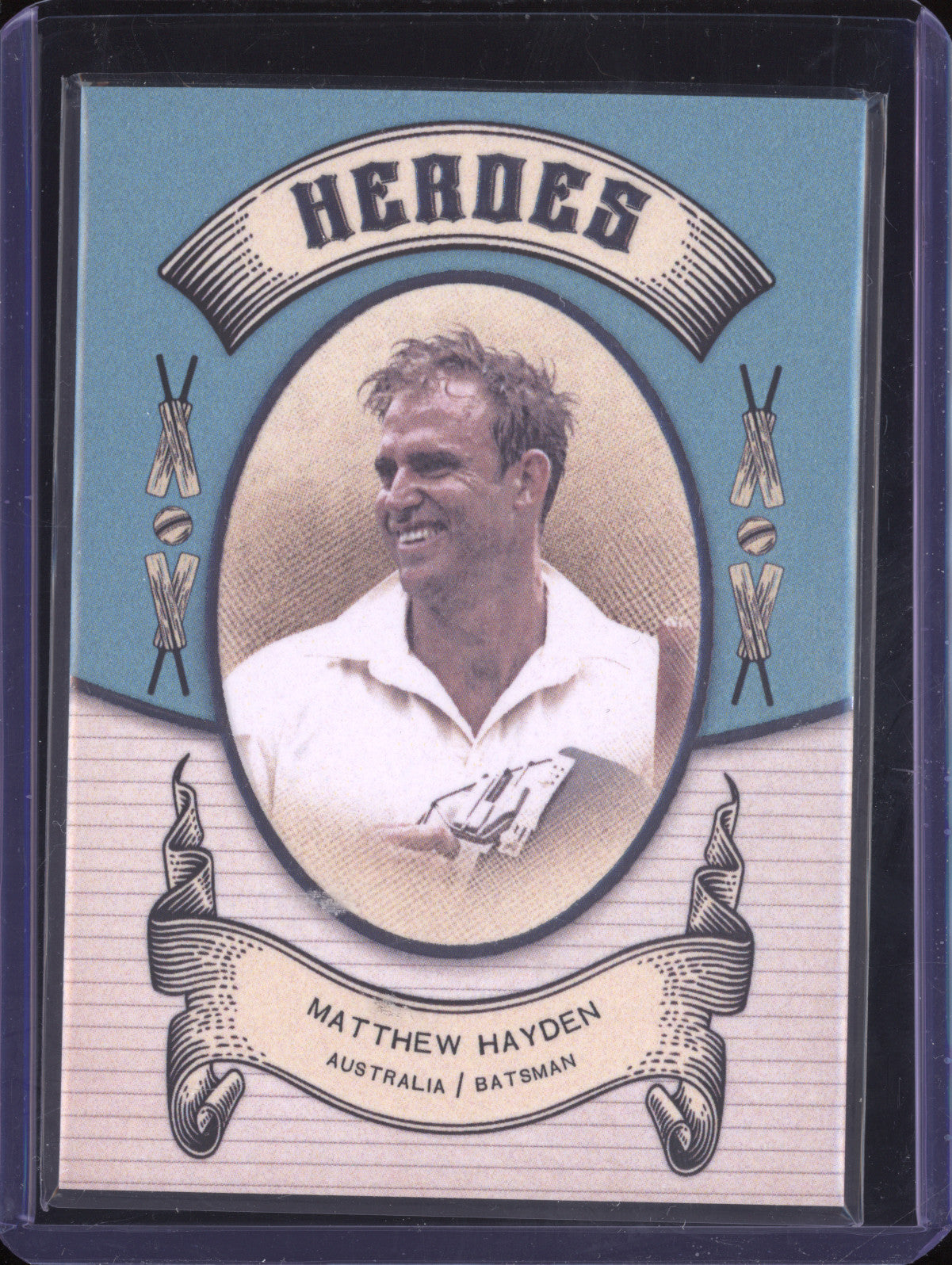 Matthew Hayden 2024 Futera Vintage Cricket VC17 Heroes 159/250