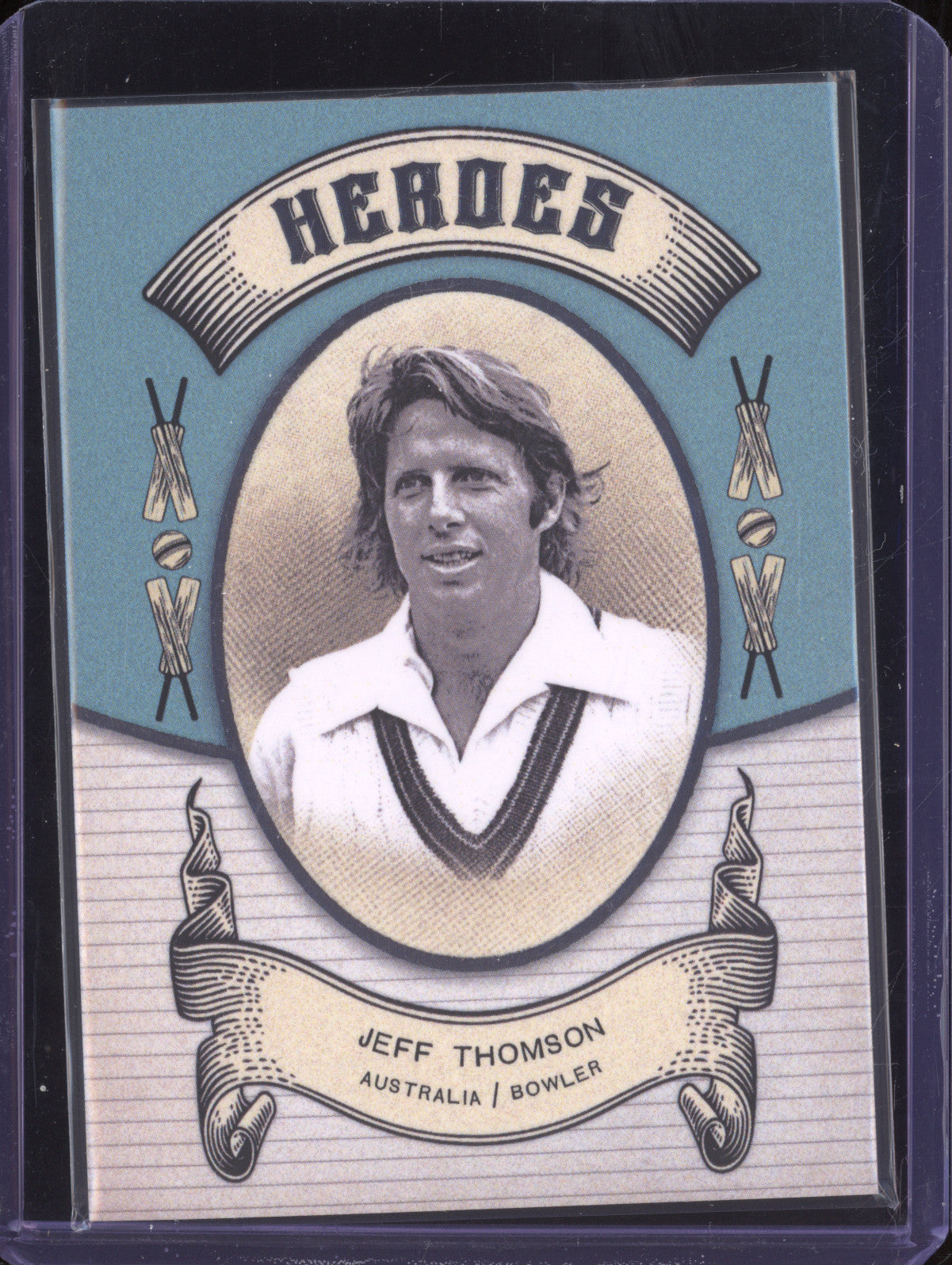 Jeff Thomson 2024 Futera Vintage Cricket VC30 Heroes 224/250