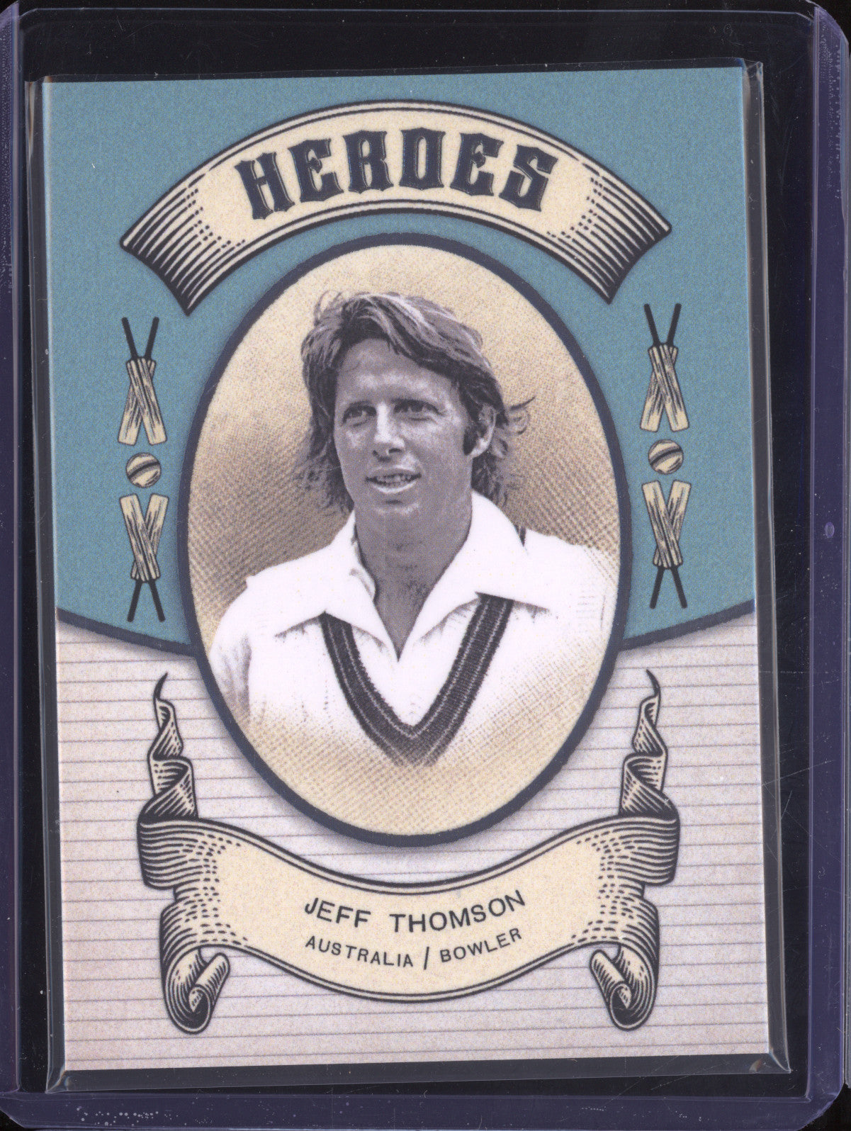 Jeff Thomson 2024 Futera Vintage Cricket VC30 Heroes 130/250