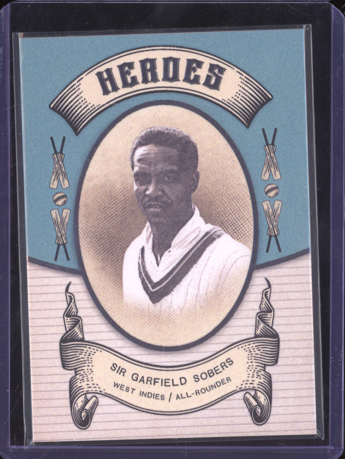 Sir Garfield Sobers 2024 Futera Vintage Cricket VC07 Heroes 140/250