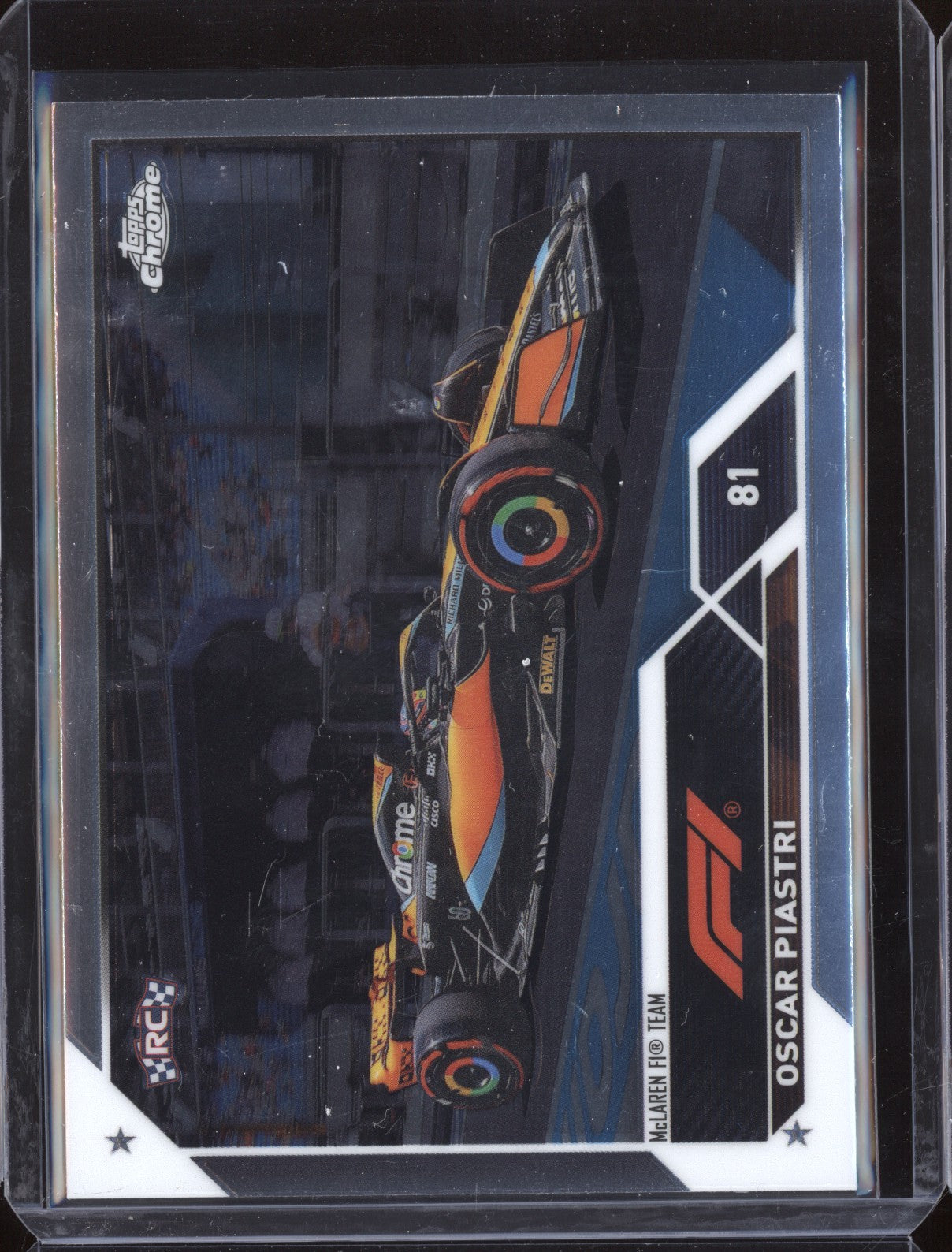 Oscar Piastri 2023 Topps Chrome Formula 1 42 RC