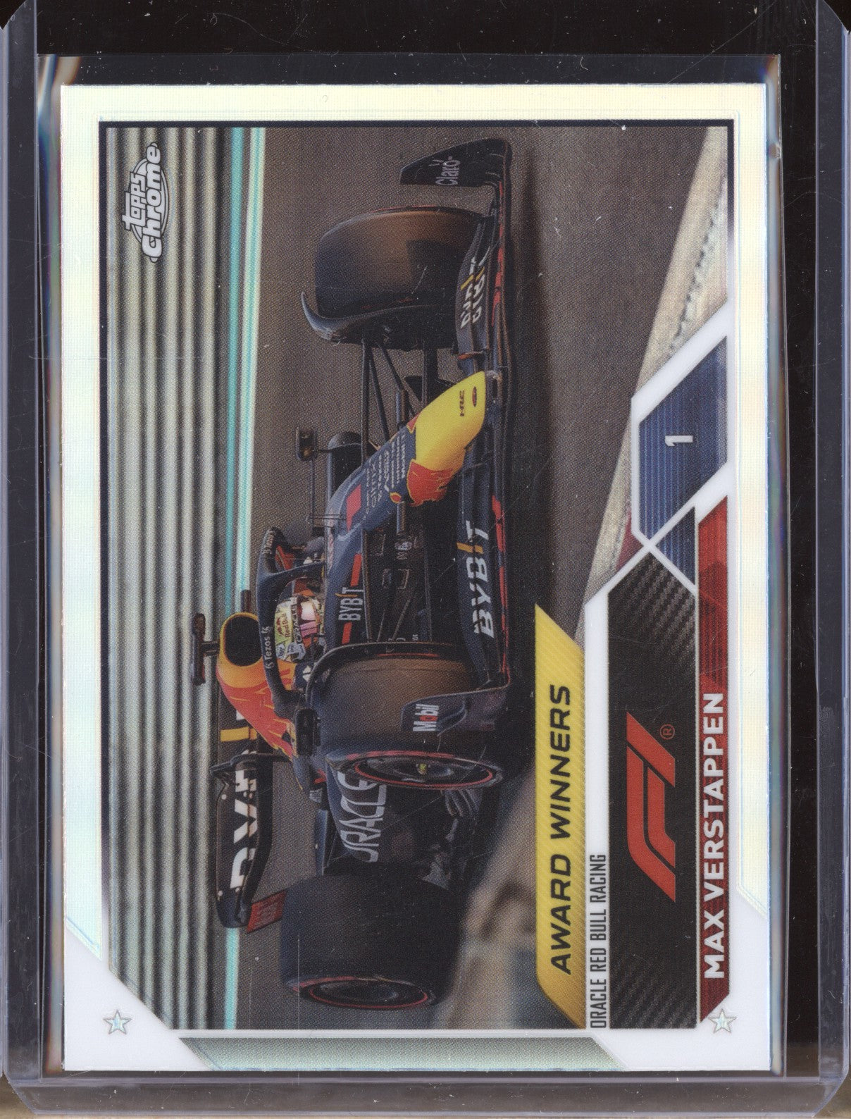 Max Verstappen 2023 Topps Chrome Formula 1 189 Refractor