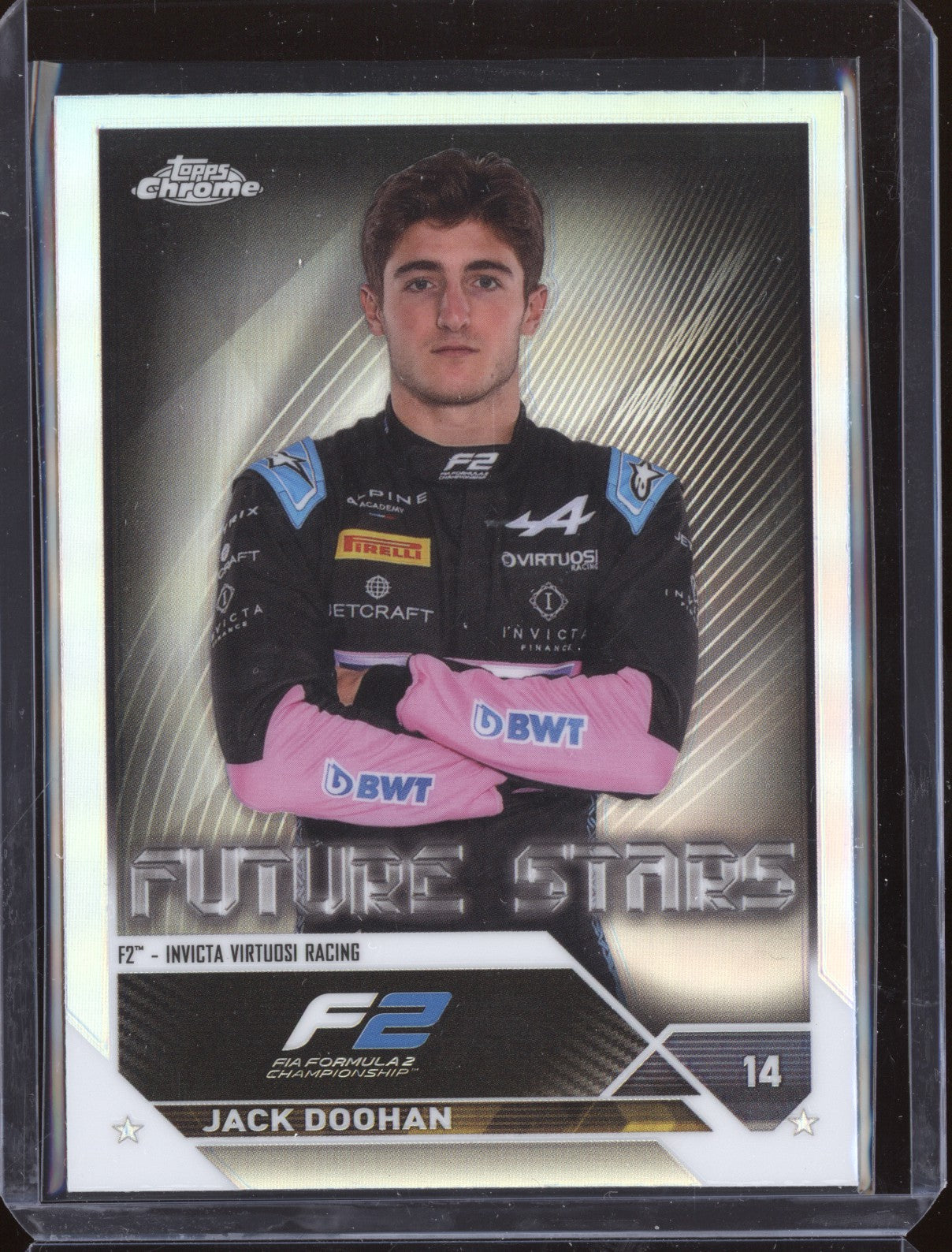 Jack Doohan 2023 Topps Chrome Formula 1 72 Refractor