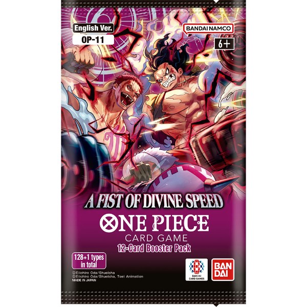 One Piece Card Game OP-11 - A Fist of Divine Speed Booster Box