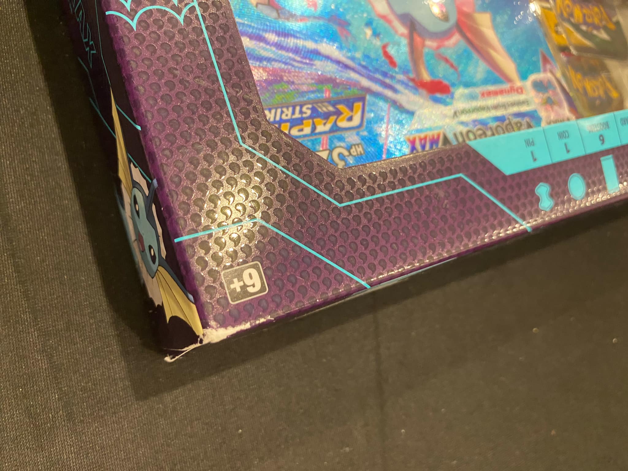 Pokemon TCG: Vaporeon Vmax Premium Collection Box