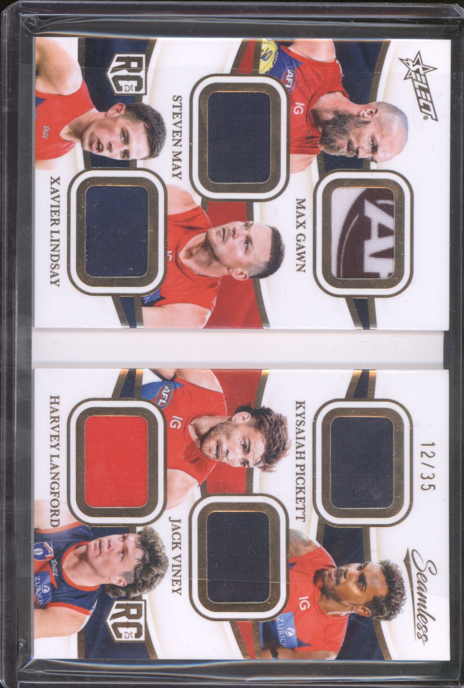 2025 Select Seamless Multi Patch Booklet Gawn Lindsay Pickett Viney Langford /35