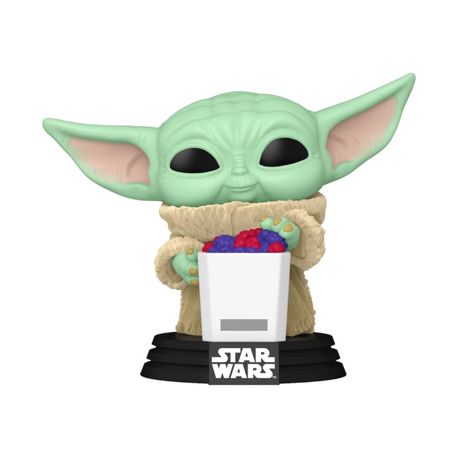 Funko Pop Star Wars Grogu Flocked Target Exclusive