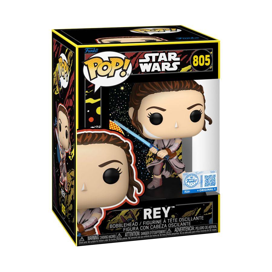 Funko Pop Star Wars Rey Retro Exclusive Figure 805