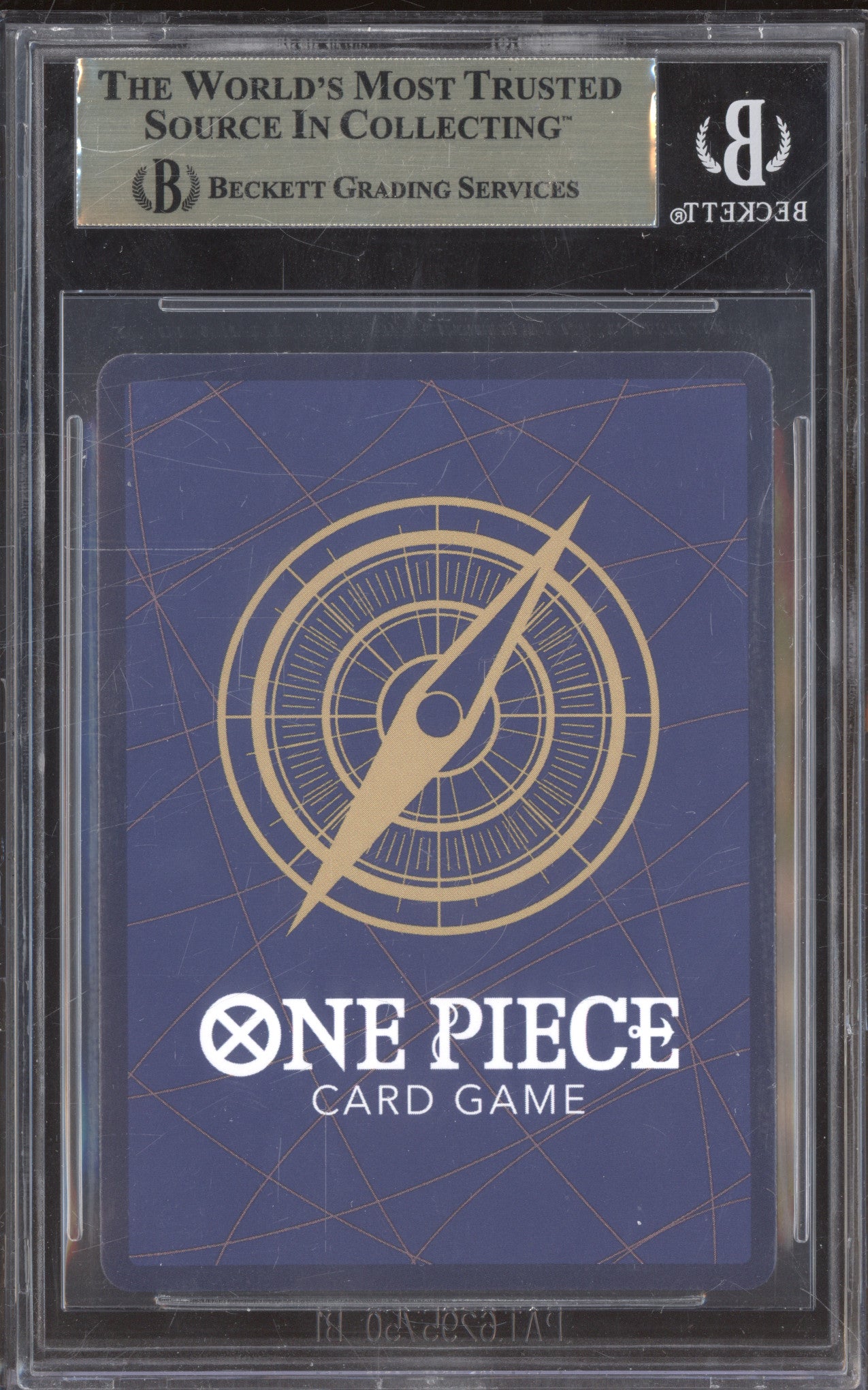 Shanks One Piece Emperors of the New World OP09-004 Super Rare Alt Art BGS 9.5
