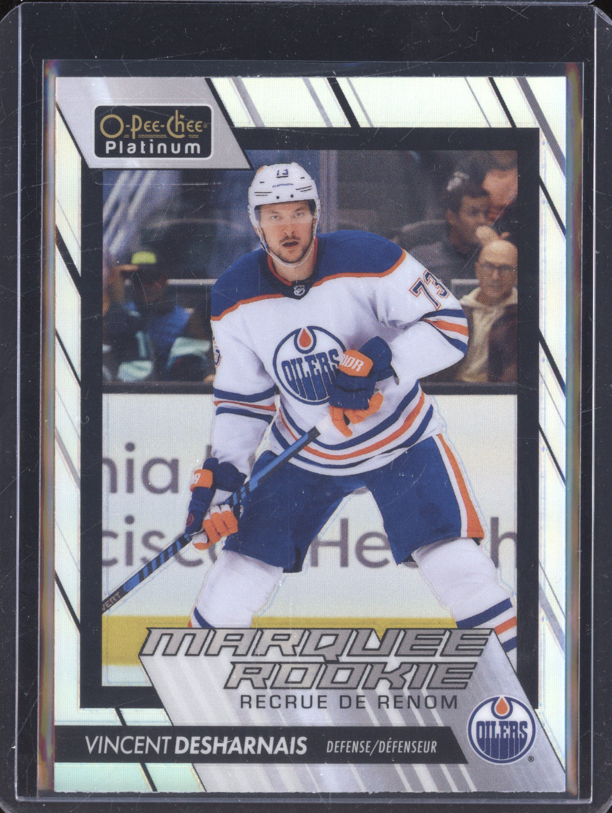 Vincent Desharnais 2023-24 Upper Deck O-Pee-Chee Platinum 263 Marquee Rainbow RC