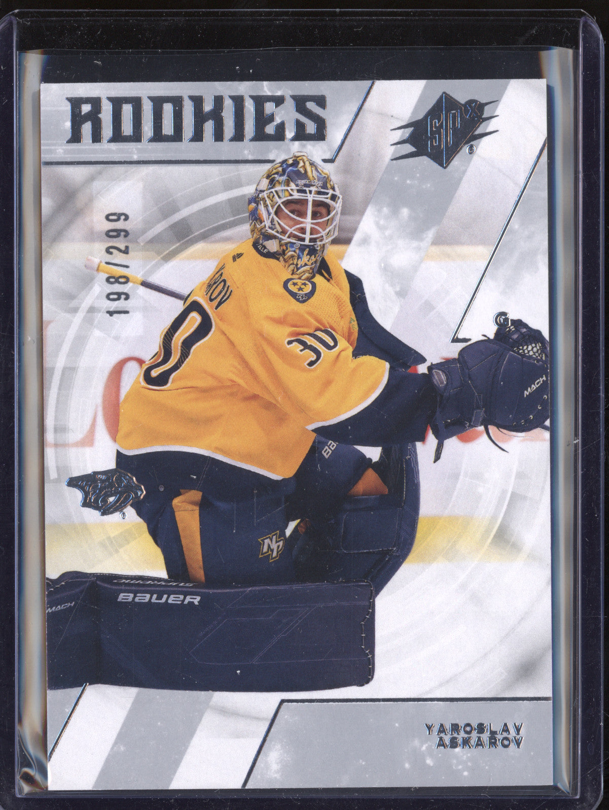 Yaroslav Askarov 2023-24 Upper Deck SPX 200 Rookies RC 198/299