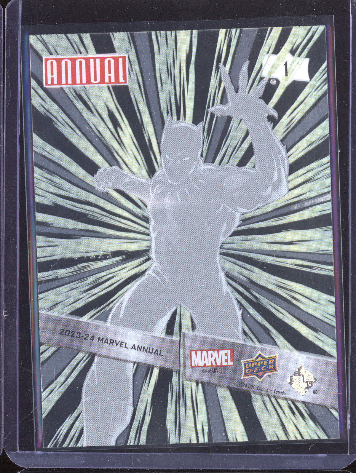 Black Panther 2023-24 Upper Deck Marvel Annual 1 Suspended Animation 112/699
