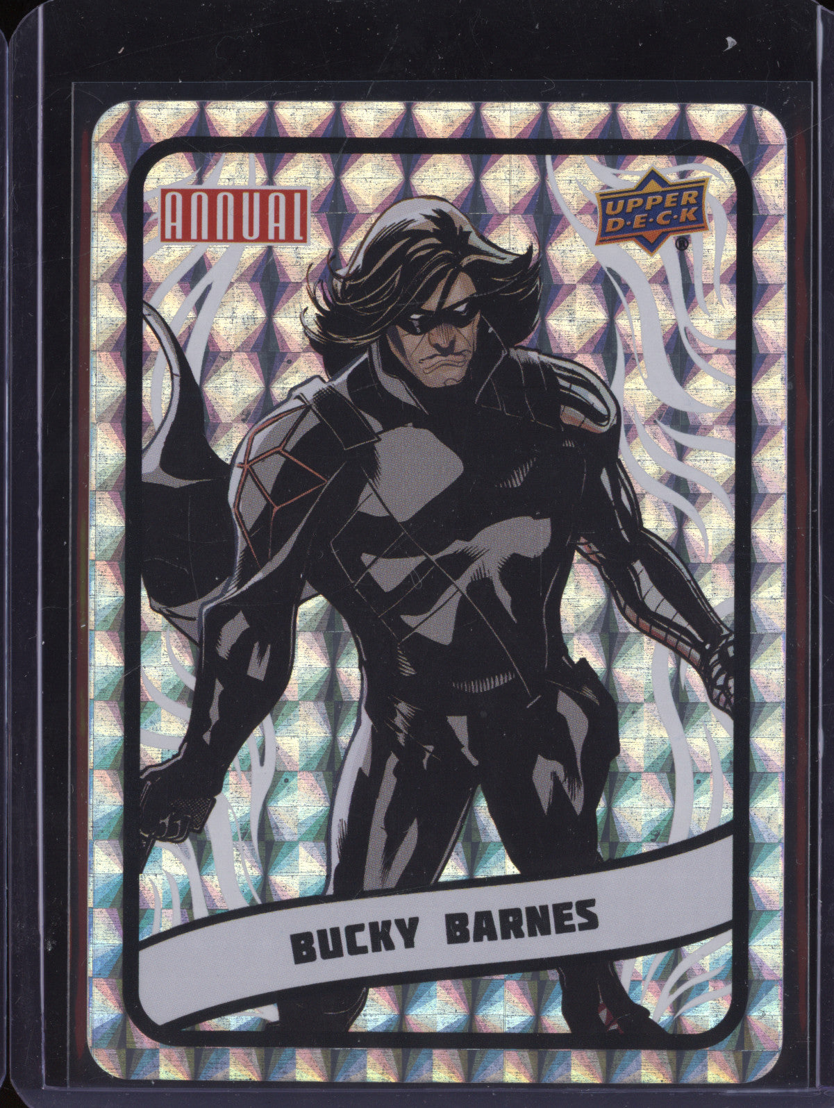 Bucky Barnes 2023-24 Upper Deck Marvel Annual B3 Backscatters