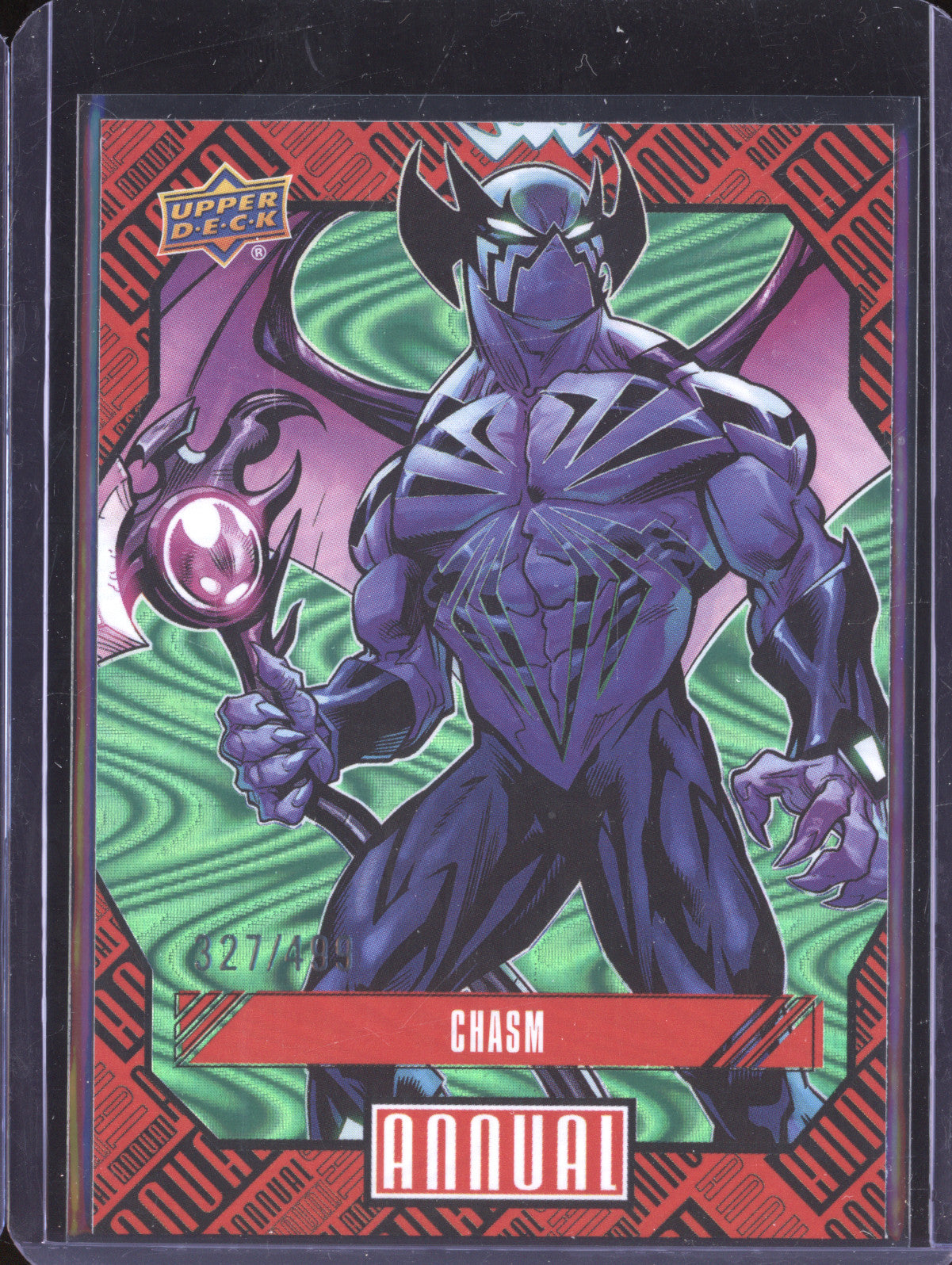 Chasm 2023-24 Upper Deck Marvel Annual 10 Green 327/499