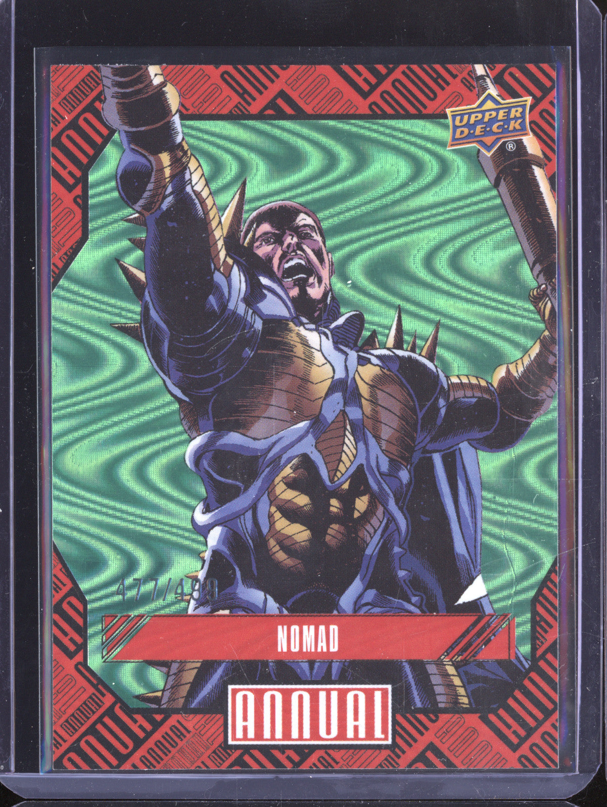 Nomad 2023-24 Upper Deck Marvel Annual 58 Green 477/499
