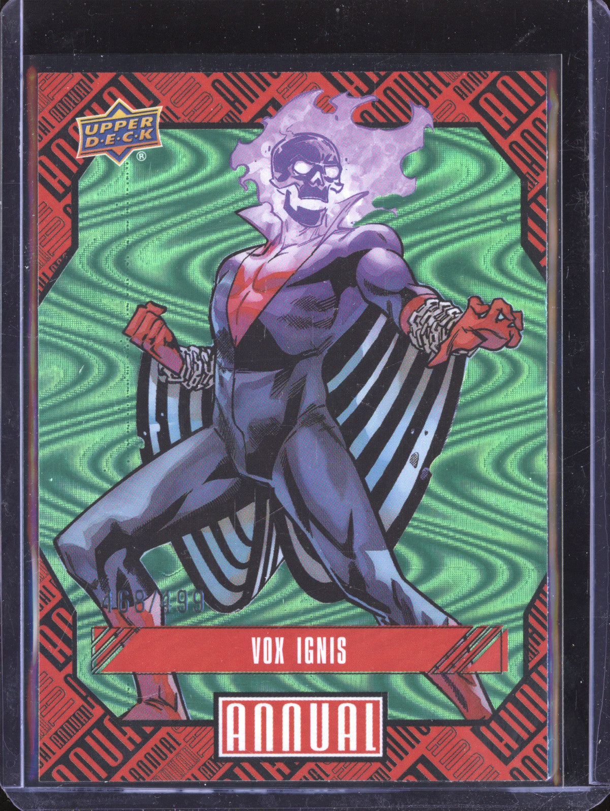 Vox Ignis 2023-24 Upper Deck Marvel Annual 94 Green 468/499