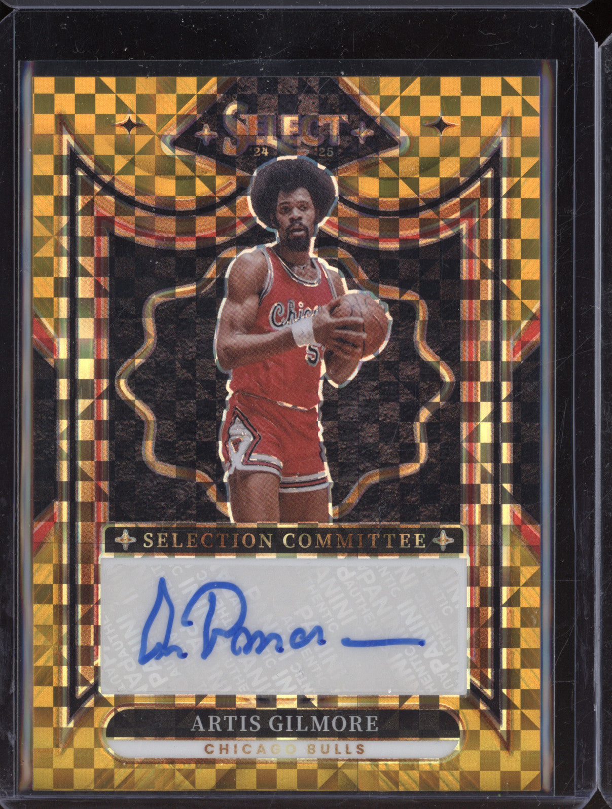 Artis Gilmore 2024-25 Panini Select SC-GIL Selection Committee Gold Prizms 10/10
