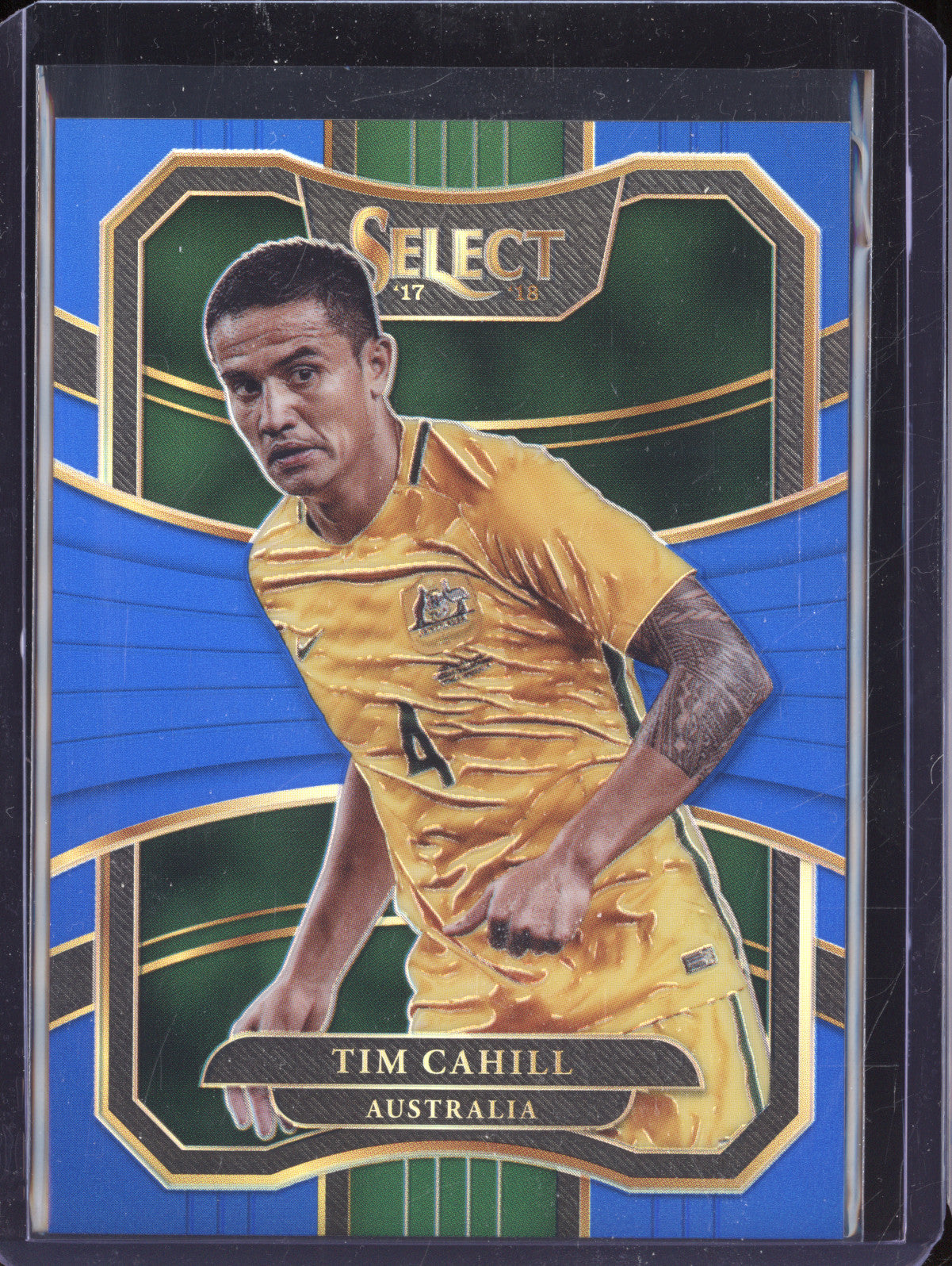 Tim Cahill 2017-18 Panini Select 83 Blue 1/299