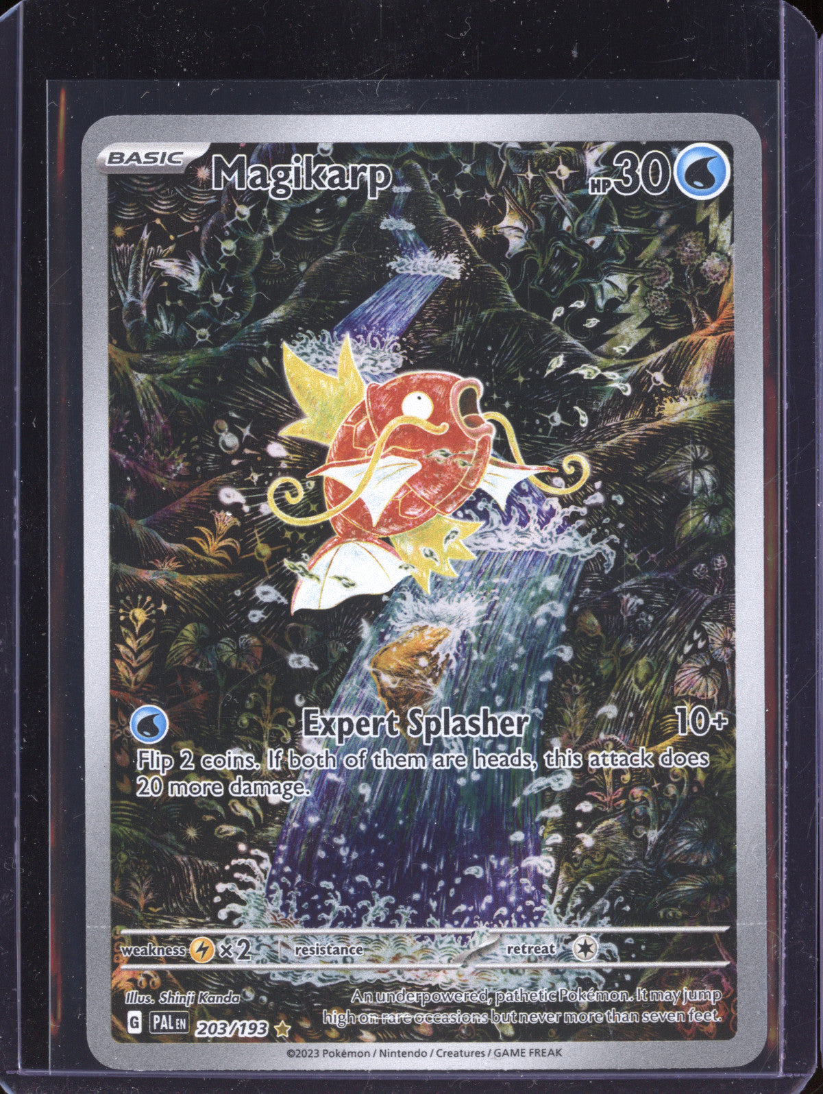 Magikarp 2023 Pokemon Paldea Evolved 203/193 Illustration Rare