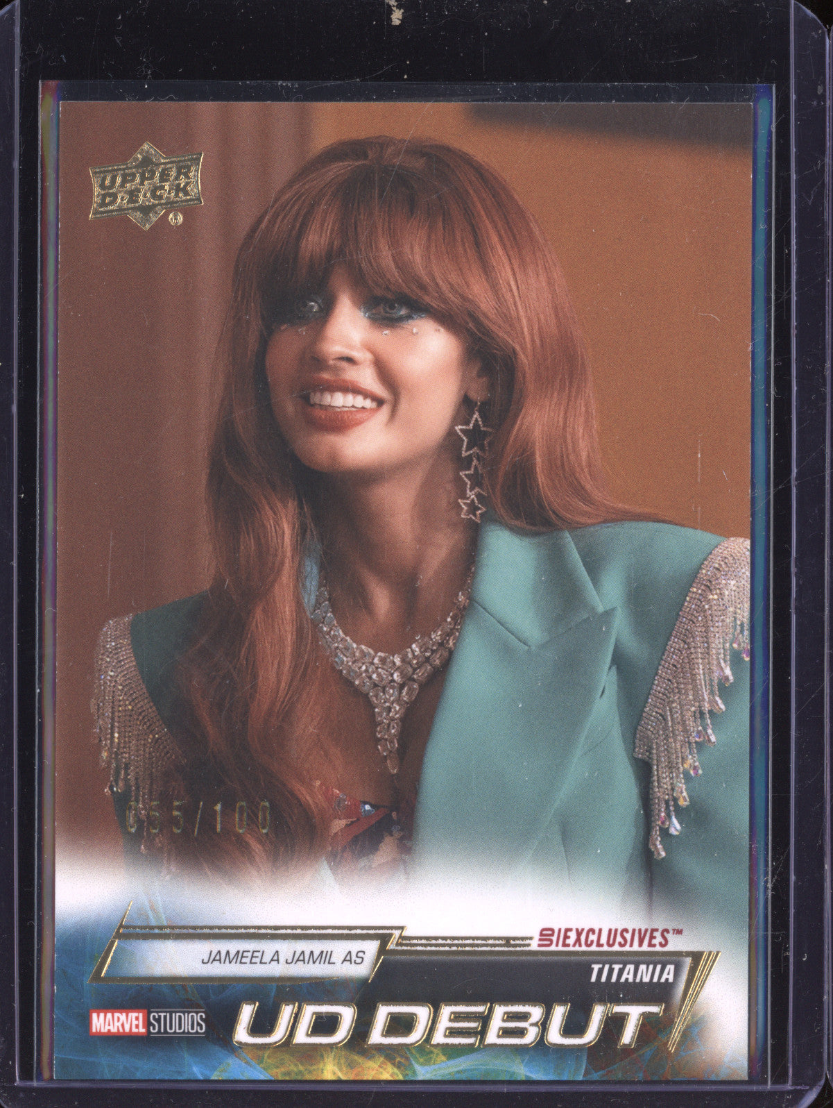 Titania 2024 Upper Deck Marvel Studios Series 1 126 Exclusives UD DEBUT 55/100