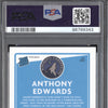 Anthony Edwards 2020-21 Panini Optic 151 Holo RC PSA 10