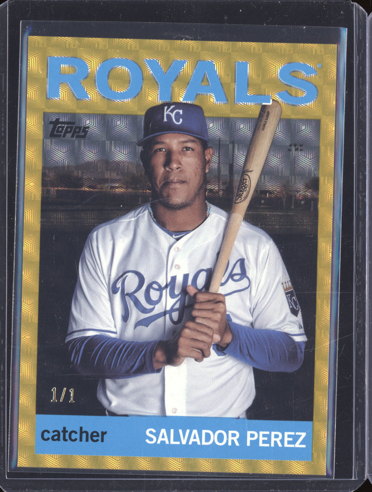 Salvador Perez 2025 Topps Archives Baseball 47 Foilfractor 1/1