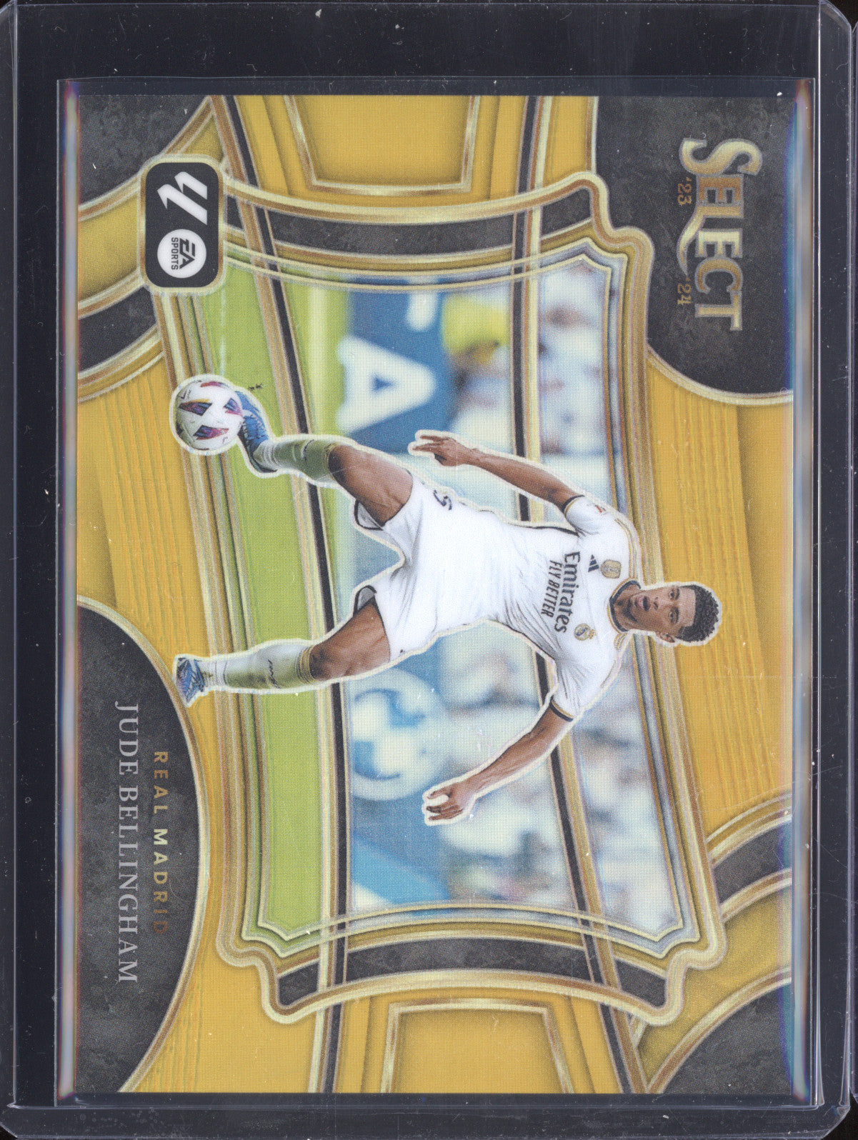 Jude Bellingham 2023-24 Panini Select La Liga 209 Gold Field Level 1/10