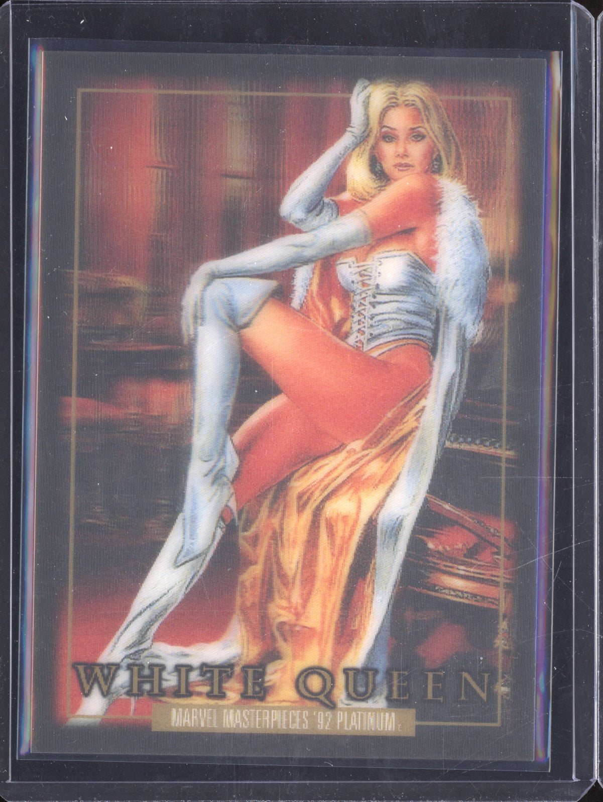 White Queen 2024 Skybox Masterpieces '92 Platinum 95 Lenticular