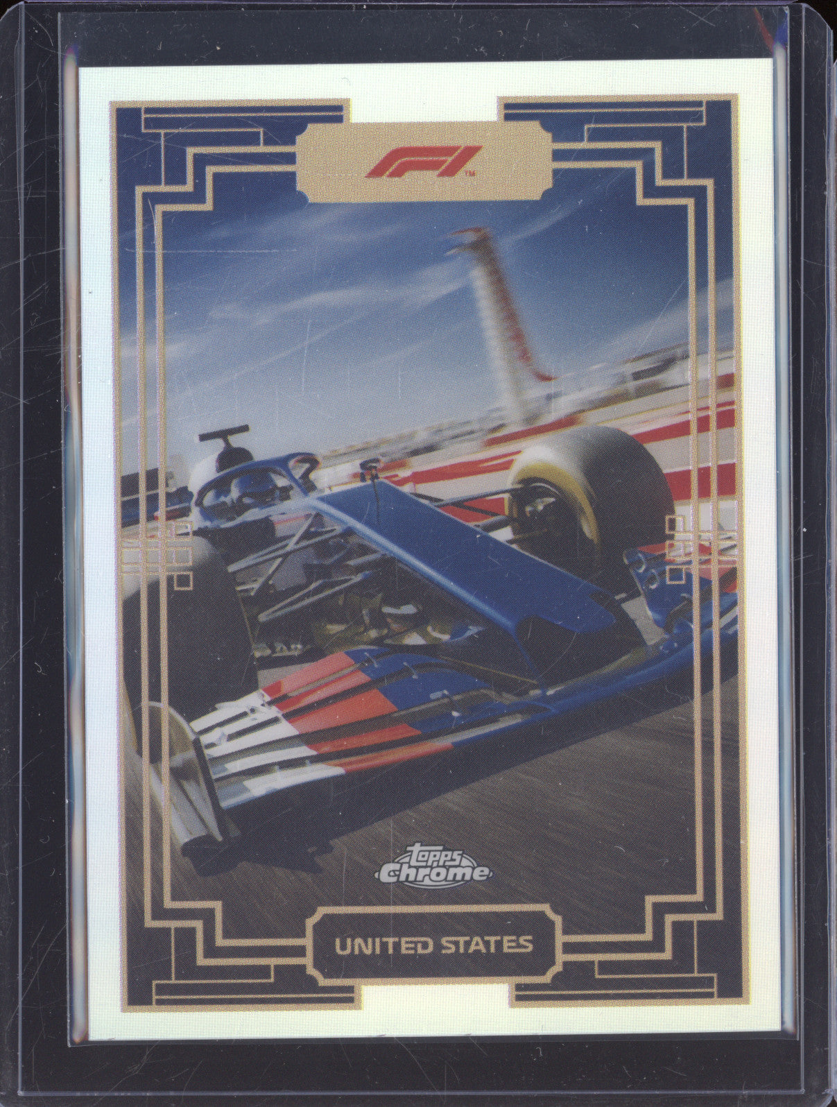 2022 Topps Chrome Formula 1 ADGP-US United States