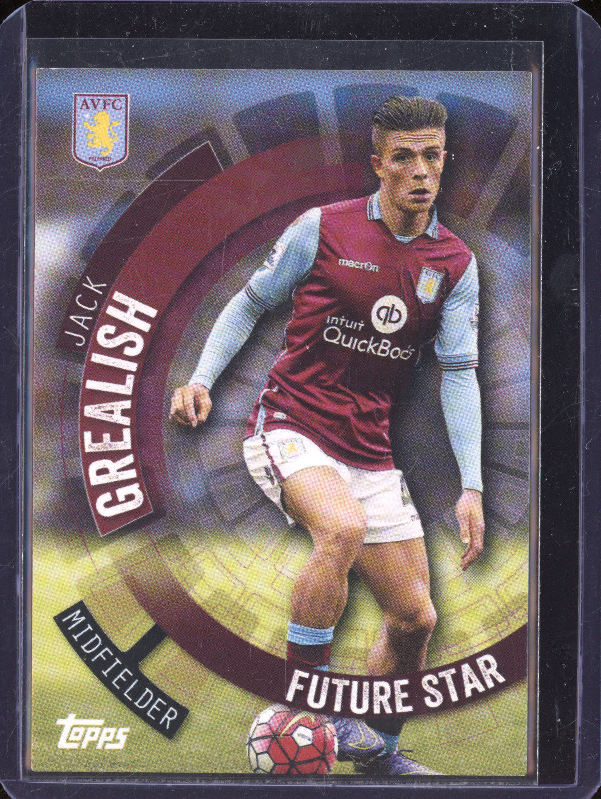 Jack Grealish 2015-16 Topps Premier Club 19 RC