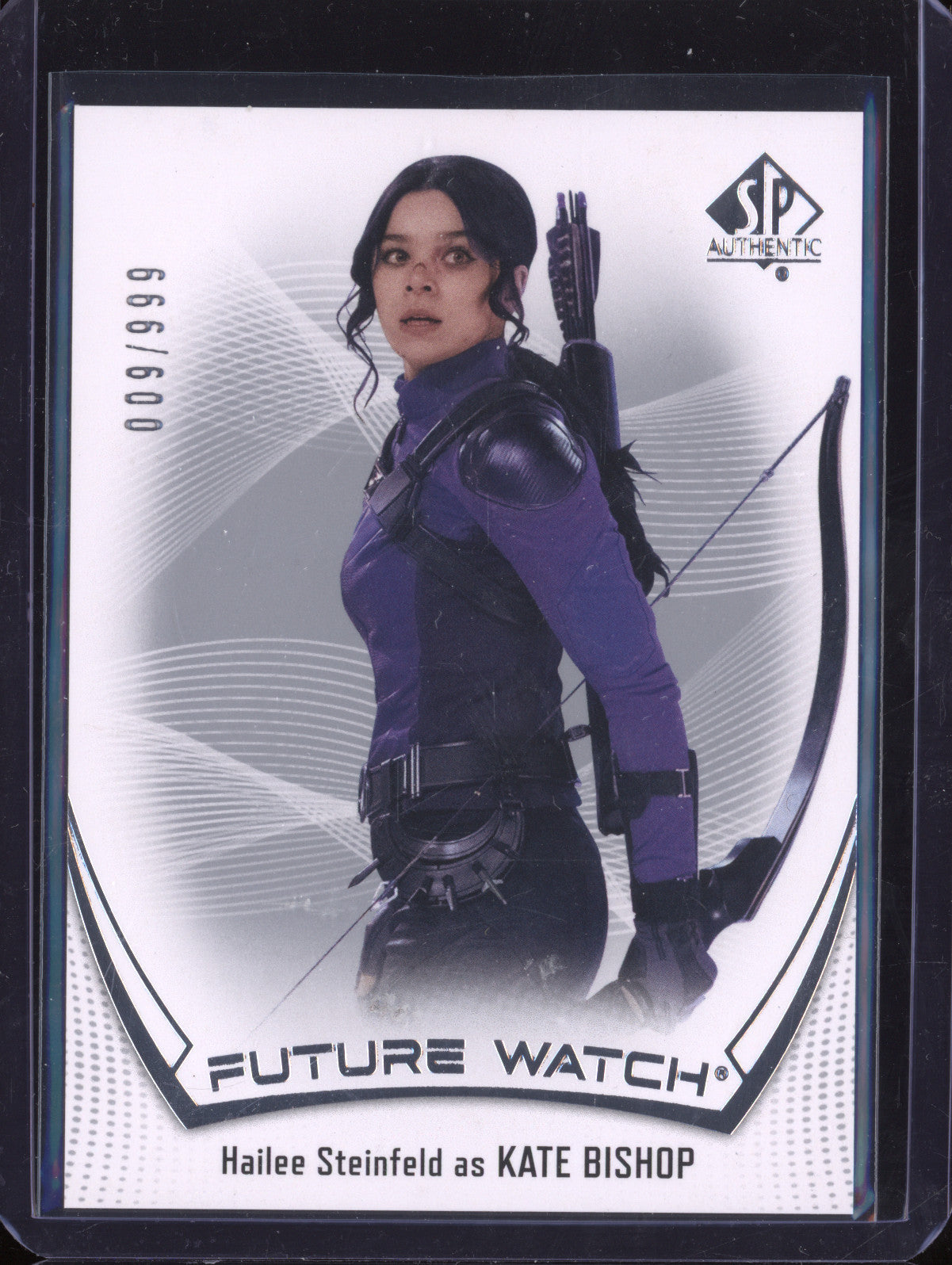 Kate Bishop 2024 Upper Deck Marvel Studios Series 1 Future Watch Retros 9/999