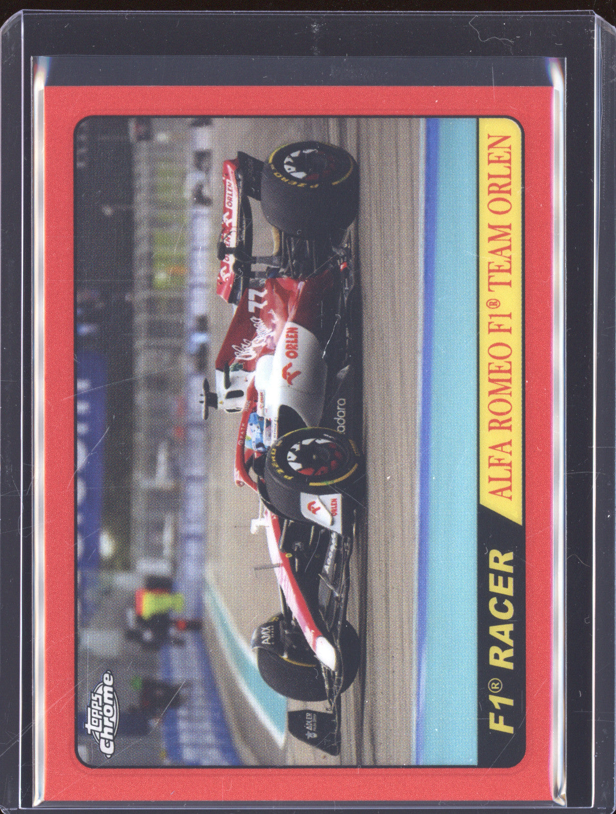 2022 Topps Chrome Formula 1 C-42 Valtteri Bottas Red 5/5