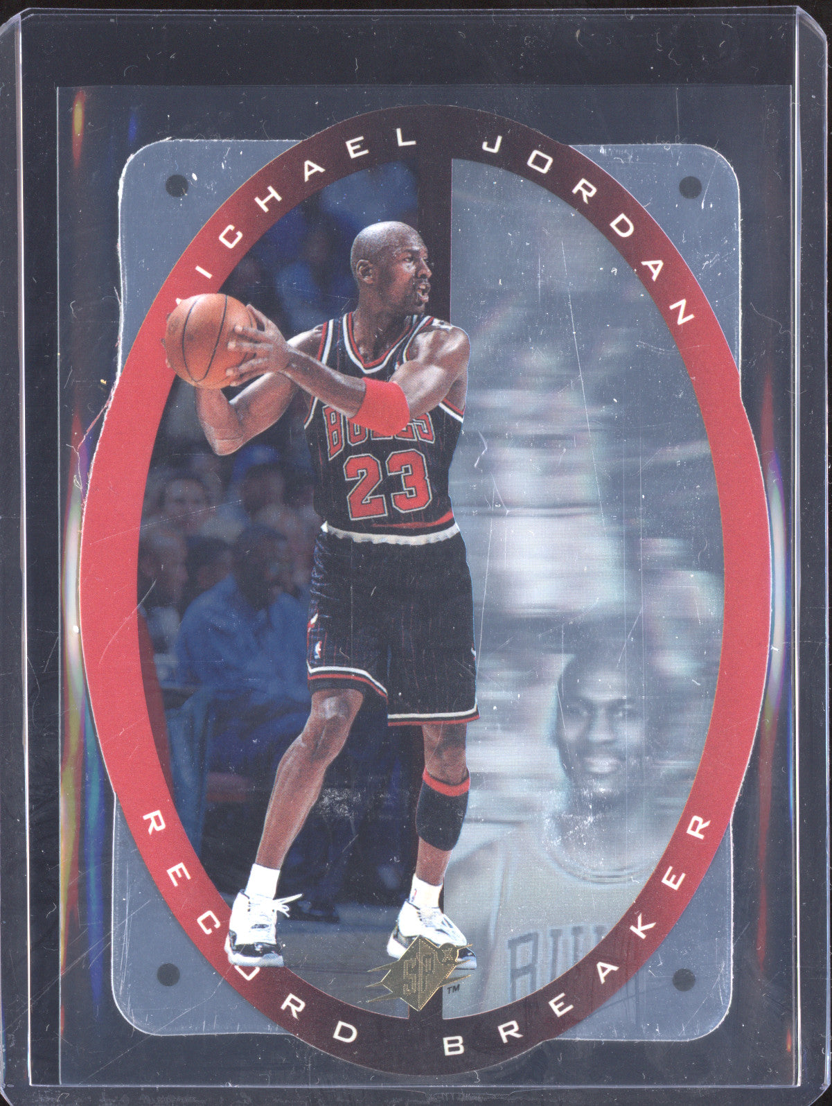 Michael Jordan 1996 Upper Deck SPx R1 Record Breaker