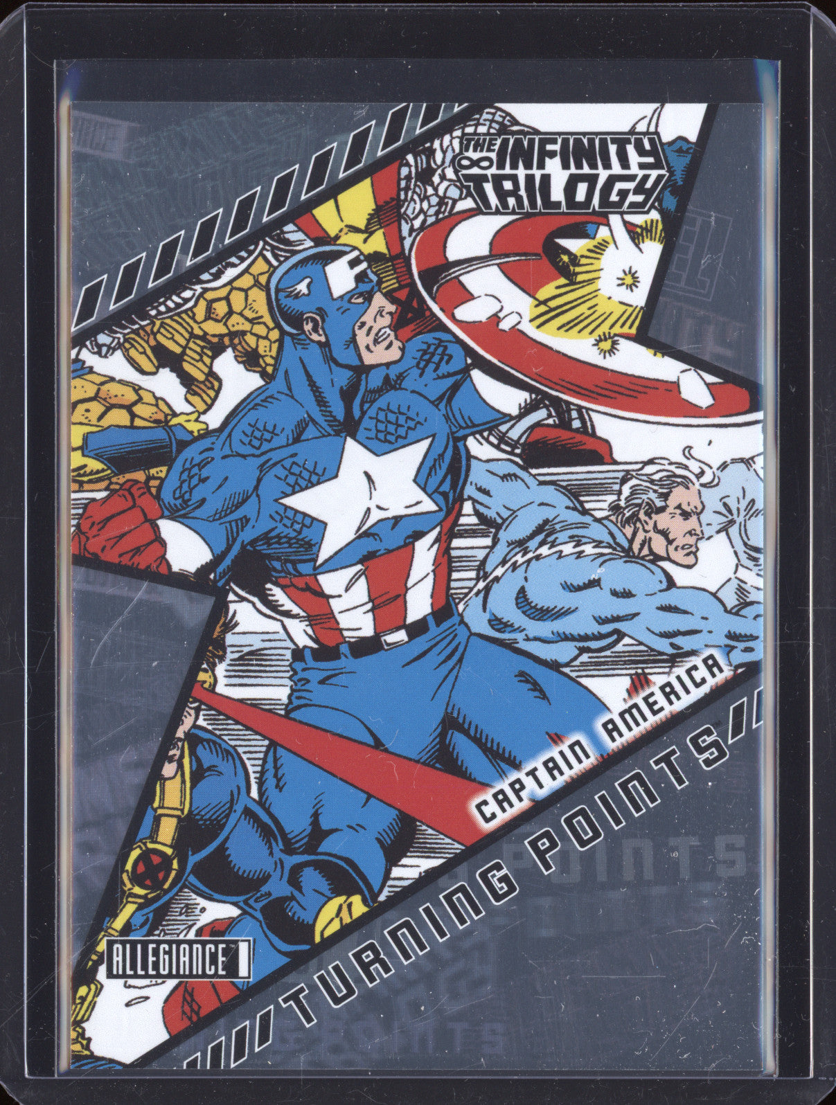 Captain America Upper Deck Allegiance Infinity Trilogy TP-9 Turning Points