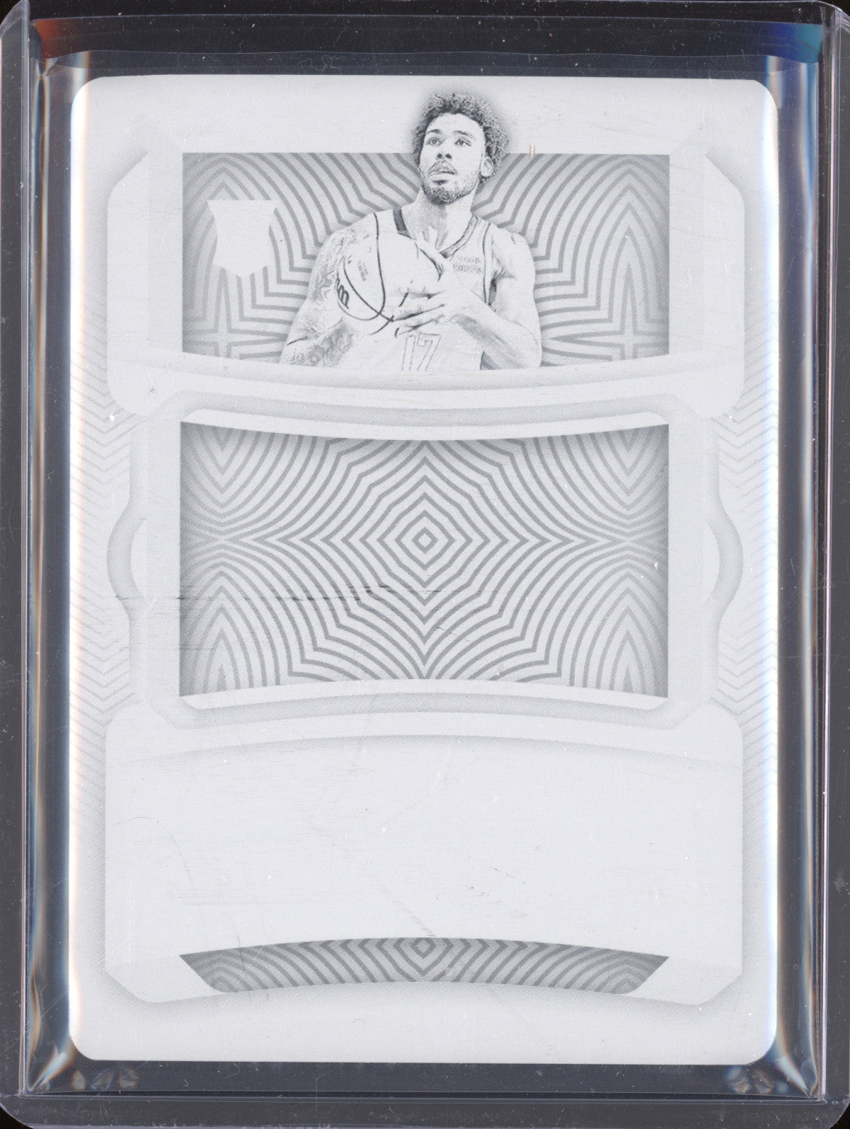 Tari Eason 2022-23 Panini NT Collosal Material Auto Black Printing Plate RC 1/1