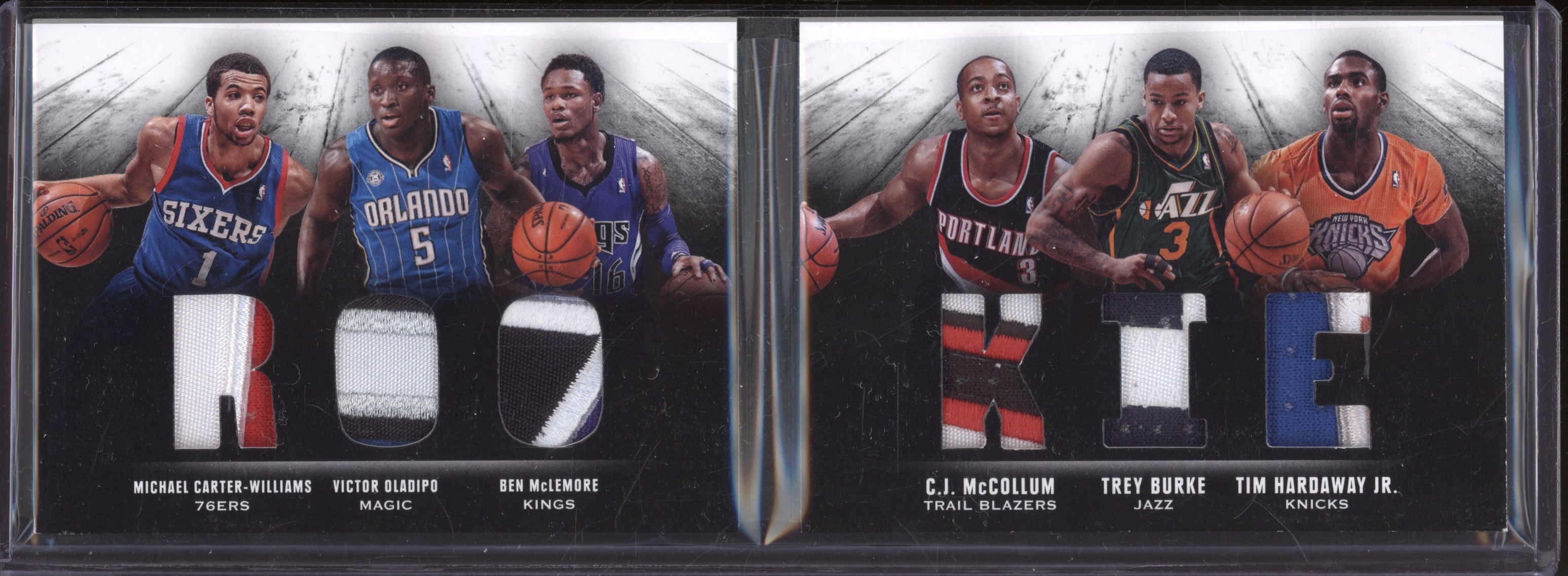 Oladipo McCollum Hardaway Jr 2013-14 Panini Preferred 4 Rookie Booklet RC 16/25